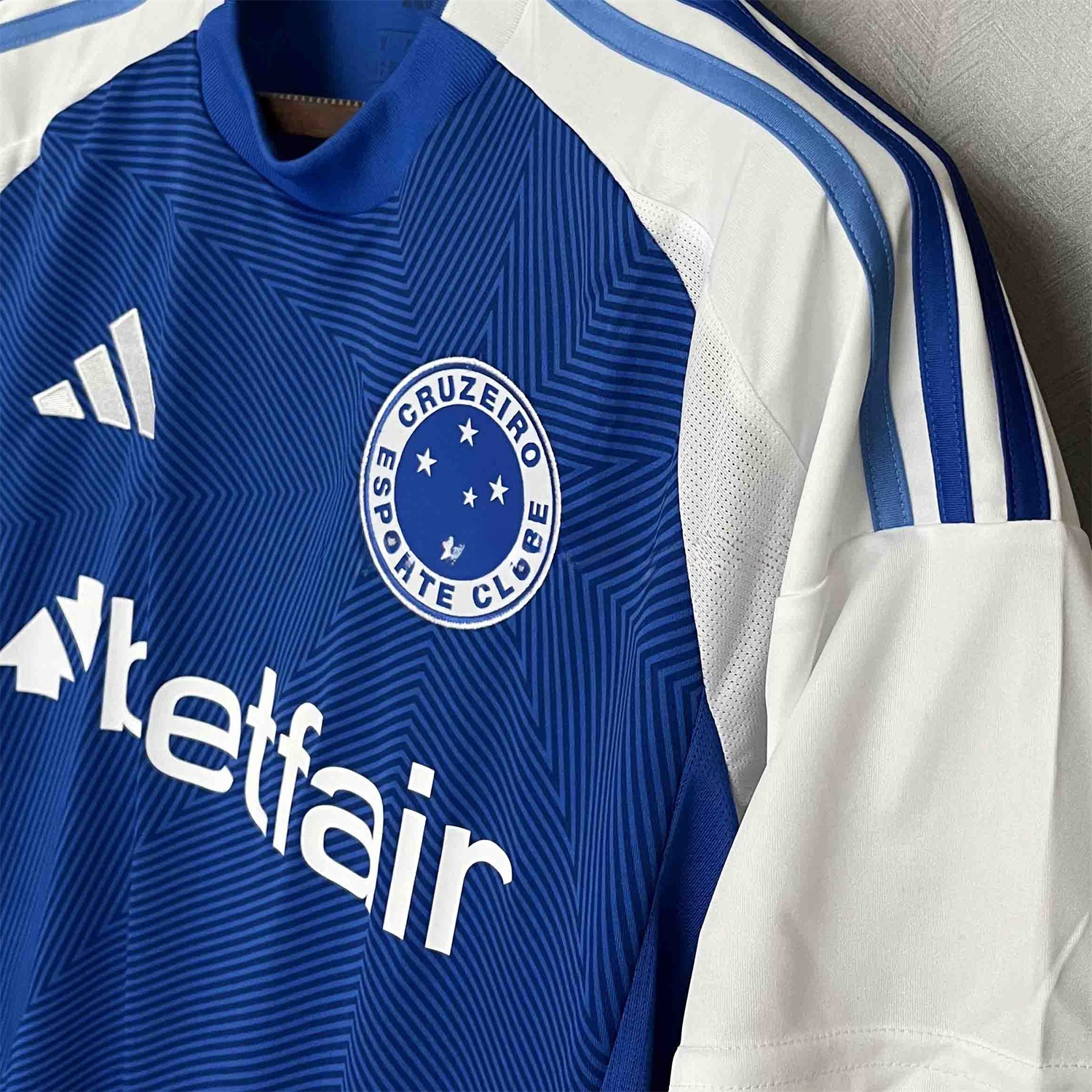 Cruzeiro 25-26 Home Jersey - Fans Version - UnitedFutballJersey