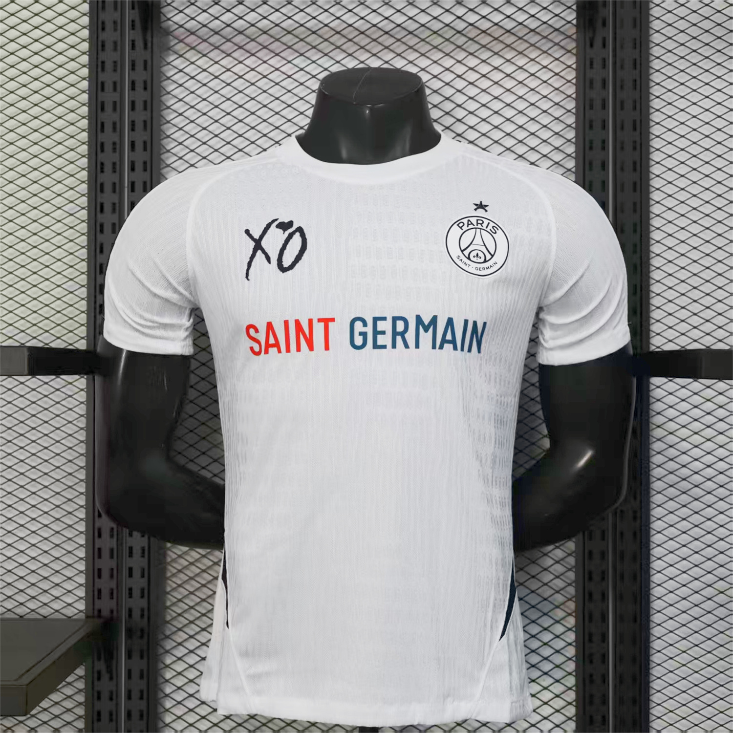 Paris Saint-Germain PSG 25-26 White XO Special Jersey - Player Version - UnitedFutballJersey