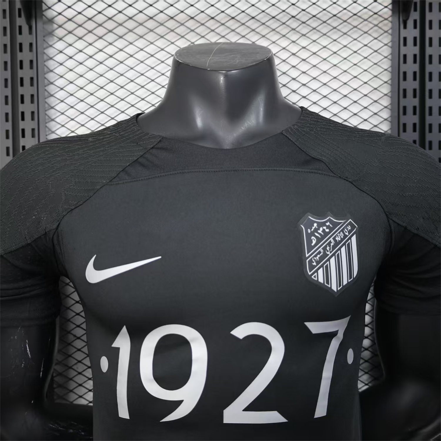 Al Ittihad Jeddah United 25-26 Silver 1927 Anniversary Black Jersey - Player Version - UnitedFutballJersey