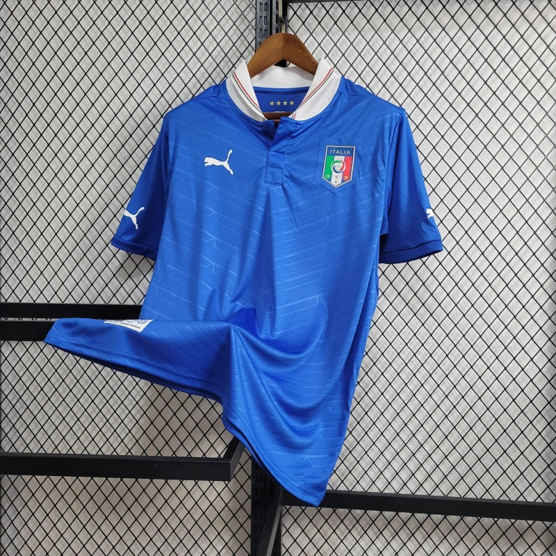 Retro Italy 2012 Home Stadium Jersey - UnitedFutballJersey