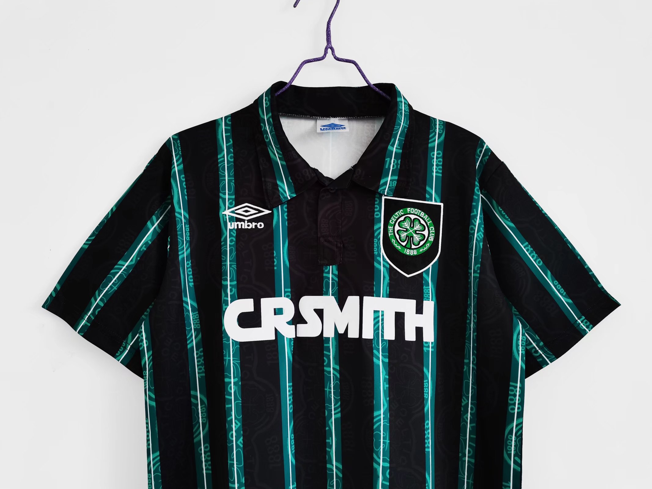 Retro Celtic 1992-93 Away Stadium Jersey - UnitedFutballJersey