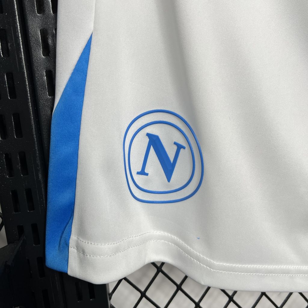 Napoli 24-25 Home Shorts - Fans Version - UnitedFutballJersey