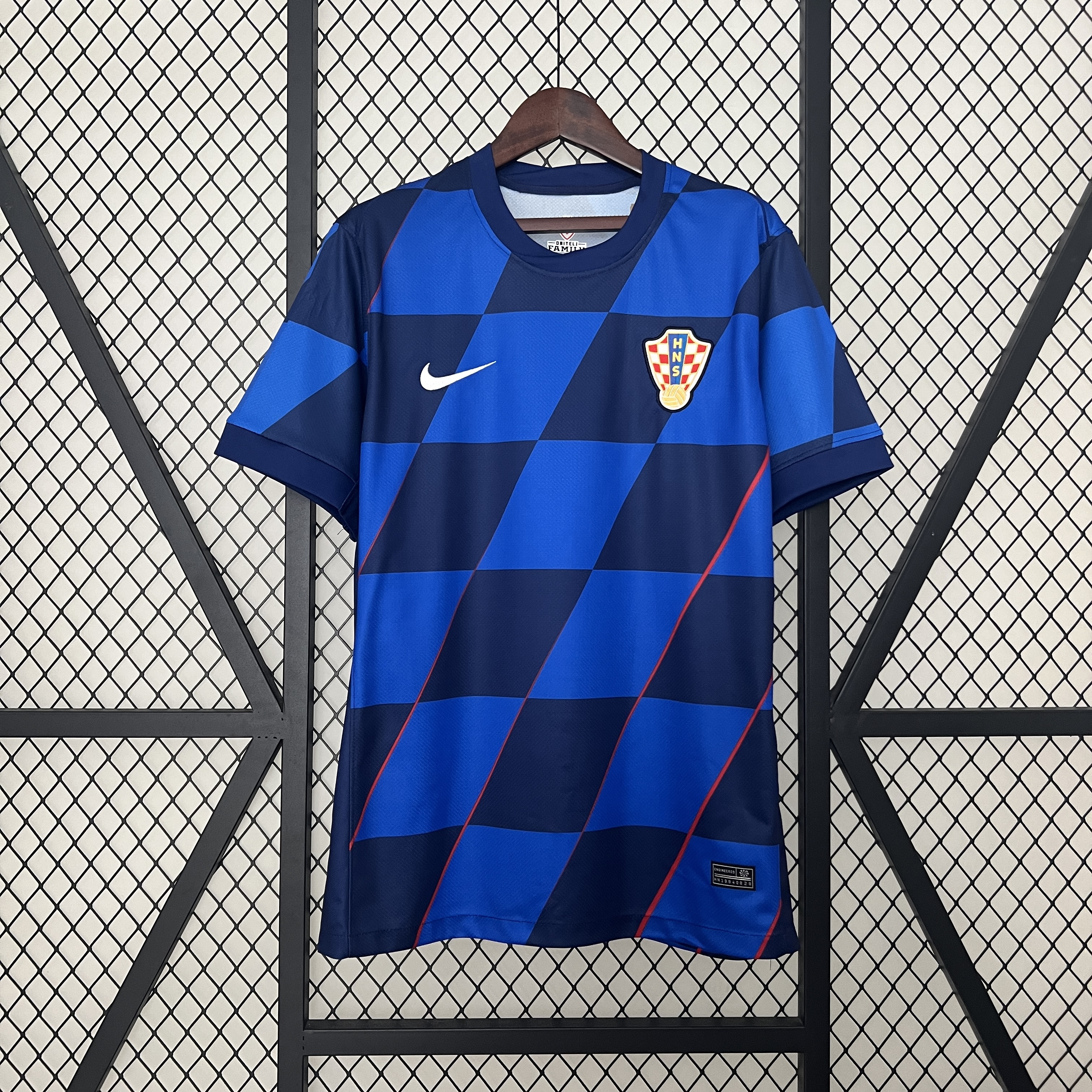 Croatia 2024 Away Stadium Jersey - Fans Version - UnitedFutballJersey