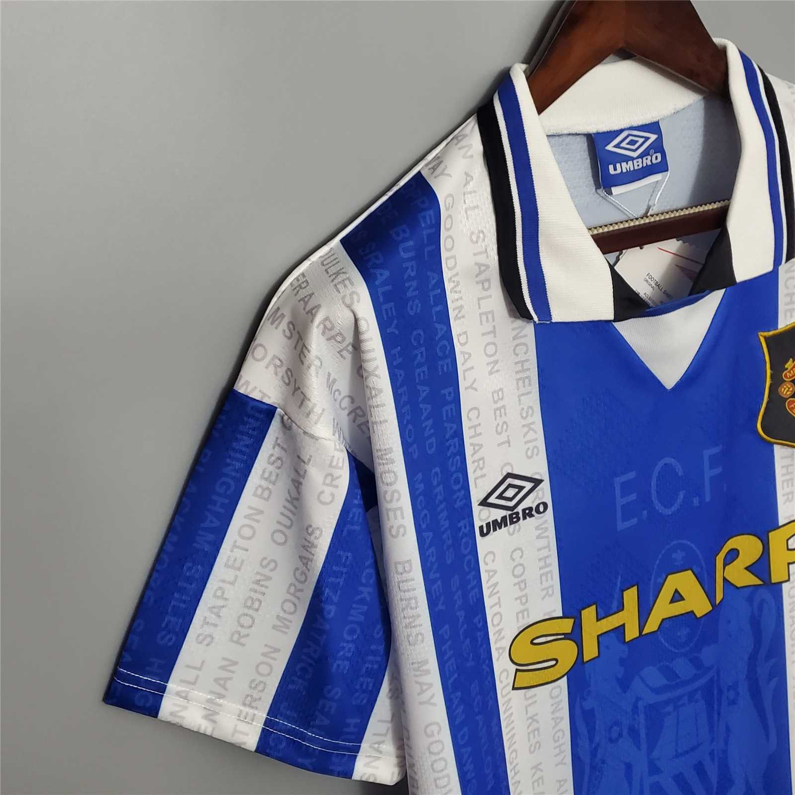 Manchester United Retro 94-96 Away Jersey - UnitedFutballJersey