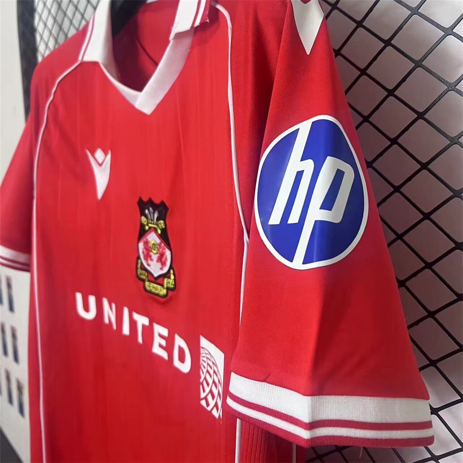 Wrexham 25-26 Home Jersey - Fans Version - UnitedFutballJersey