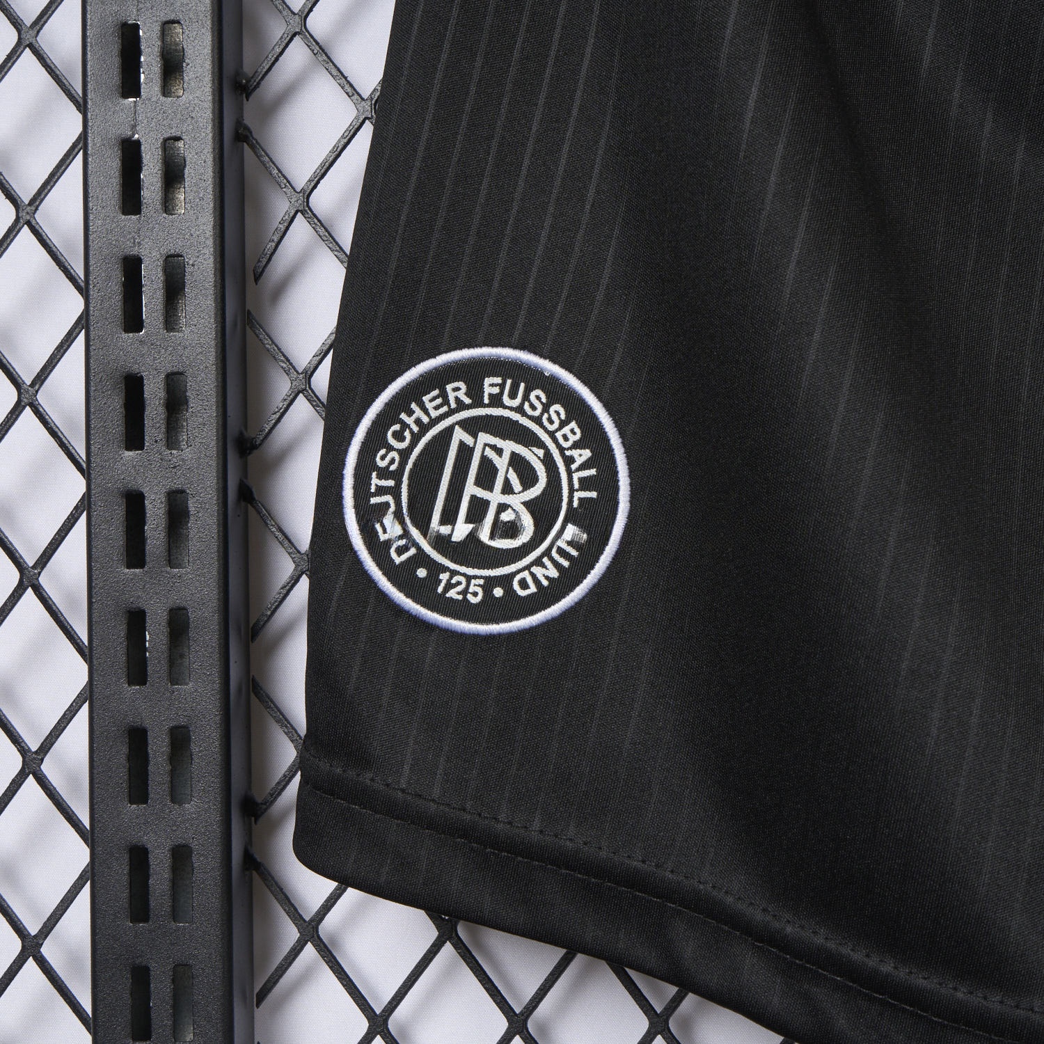 Germany 2025 125-Year Anniversary Black Shorts - Fans Version - UnitedFutballJersey