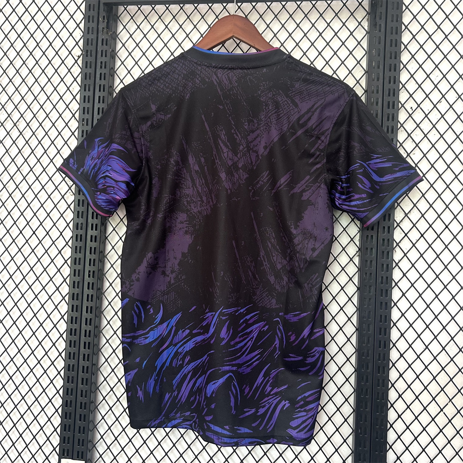 Barcelona 25-26 Purple Lion Black Jersey - Fans Version - UnitedFutballJersey