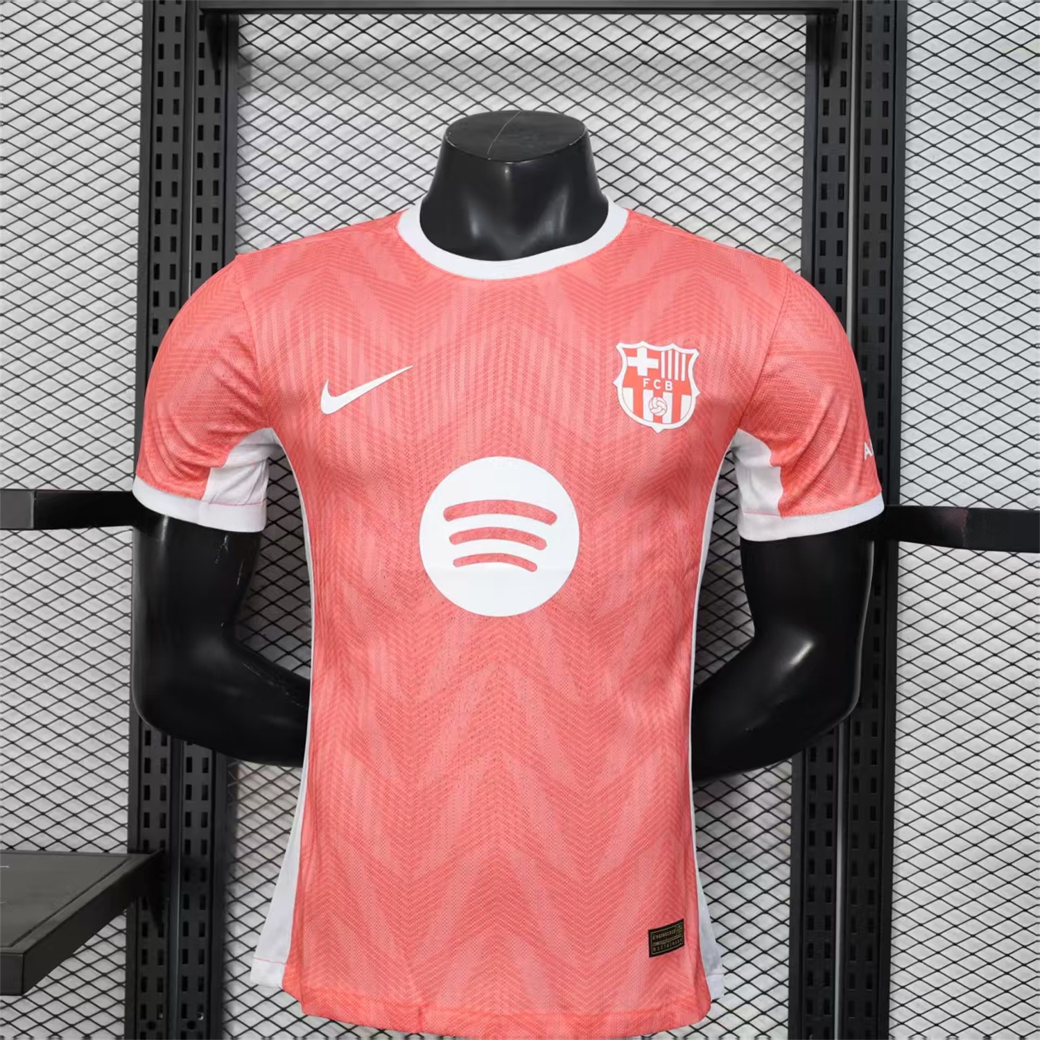 B.A.R.S.A 25-26 Pink & White Special Jersey - Player Version - UnitedFutballJersey
