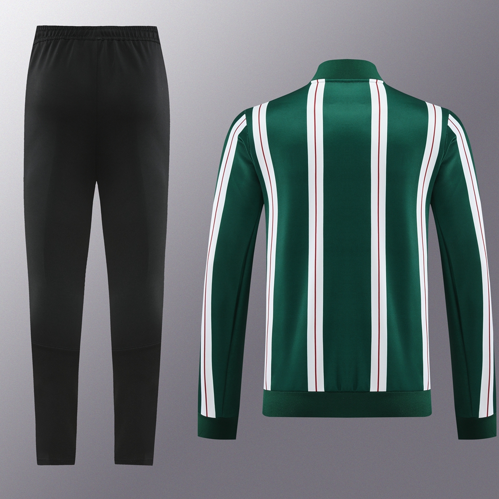 Manchester United 23-24 Jacket Training Tracksuit - Green - UnitedFutballJersey