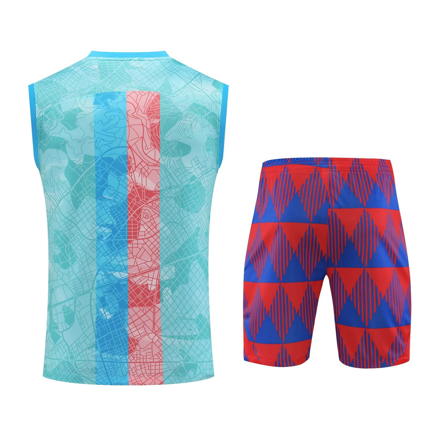 B.A.R.S.A 23-24 Player Vest Training Set - UnitedFutballJersey