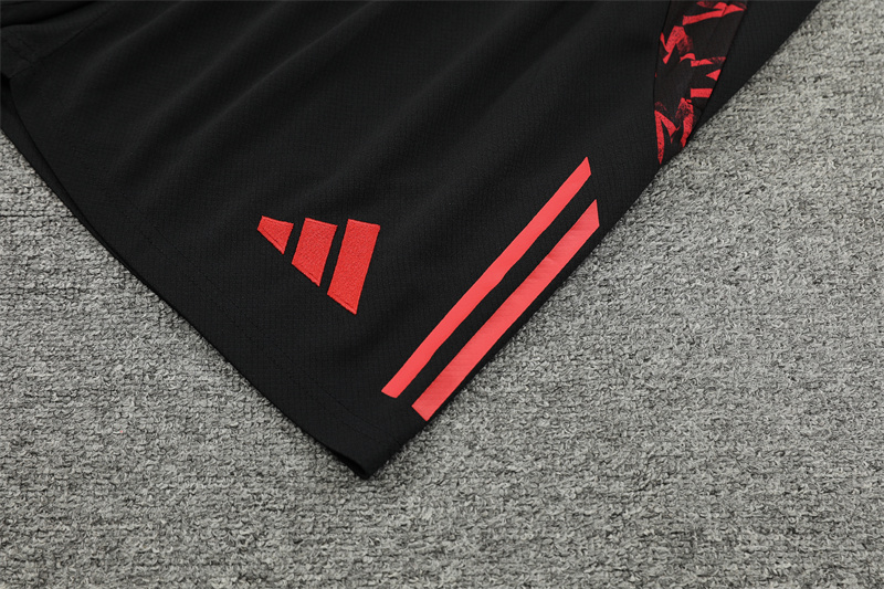 Manchester United 24-25 Short-Sleeve Training Set - Red - UnitedFutballJersey