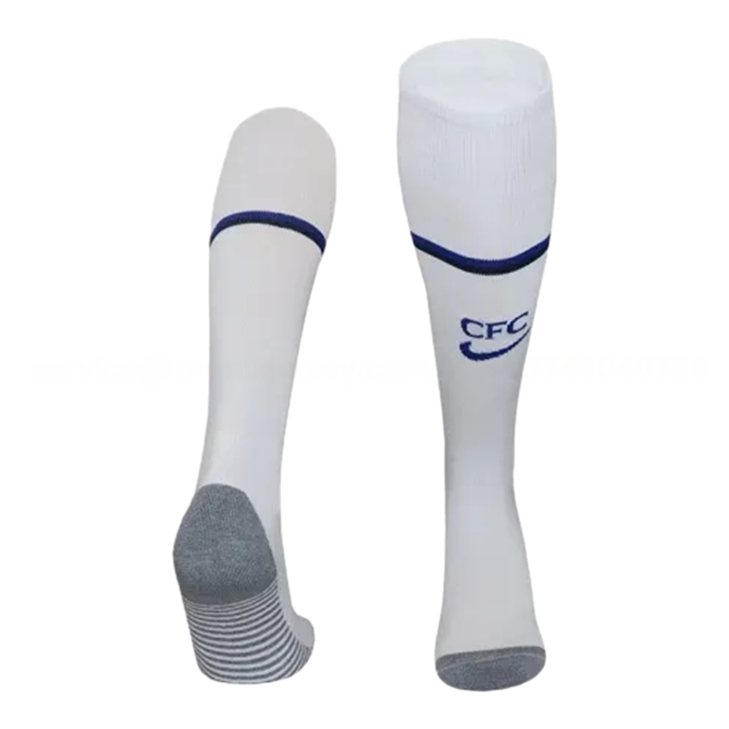 C.H.E.L.S.E.A 25-26 Home Socks - White - UnitedFutballJersey