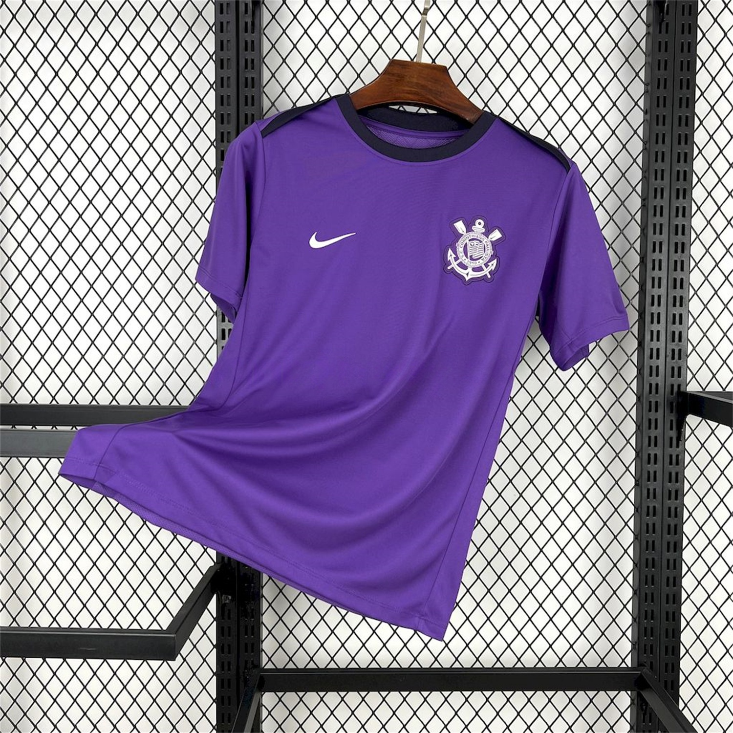 Corinthians 2025-26 Purple Pre-Match Jersey - Fans Version - UnitedFutballJersey