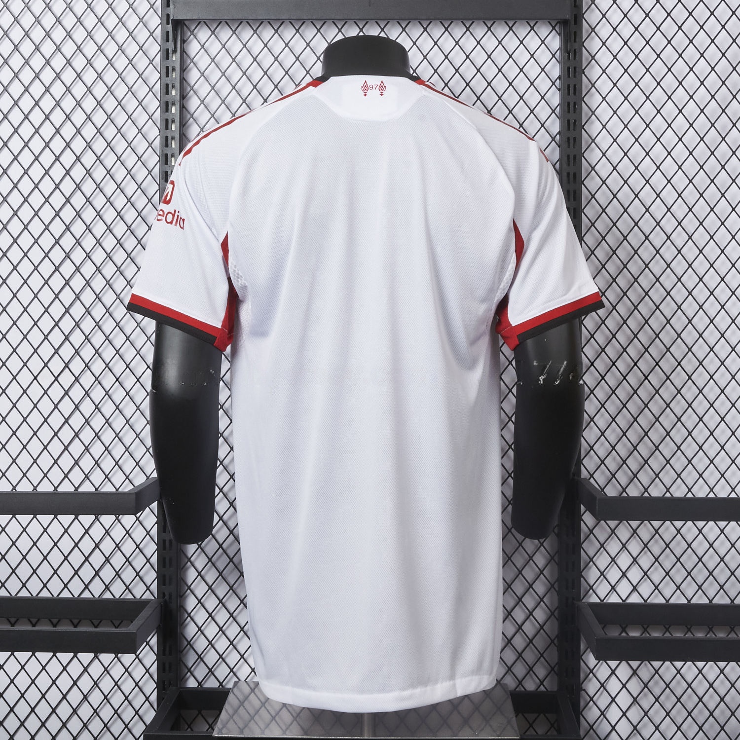 Liver.pool 25-26 Away White And Red Jersey - Player Version - UnitedFutballJersey