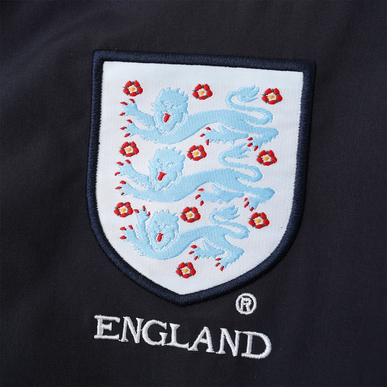 Retro England 1998 Windbreaker - Black - UnitedFutballJersey