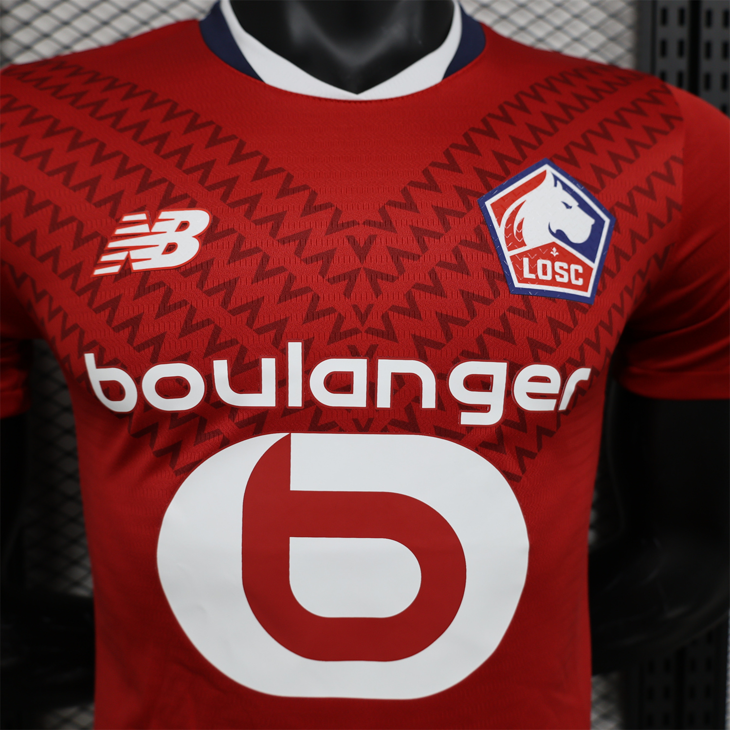 Lille 24-25 Home Stadium Jersey - Player Version - UnitedFutballJersey
