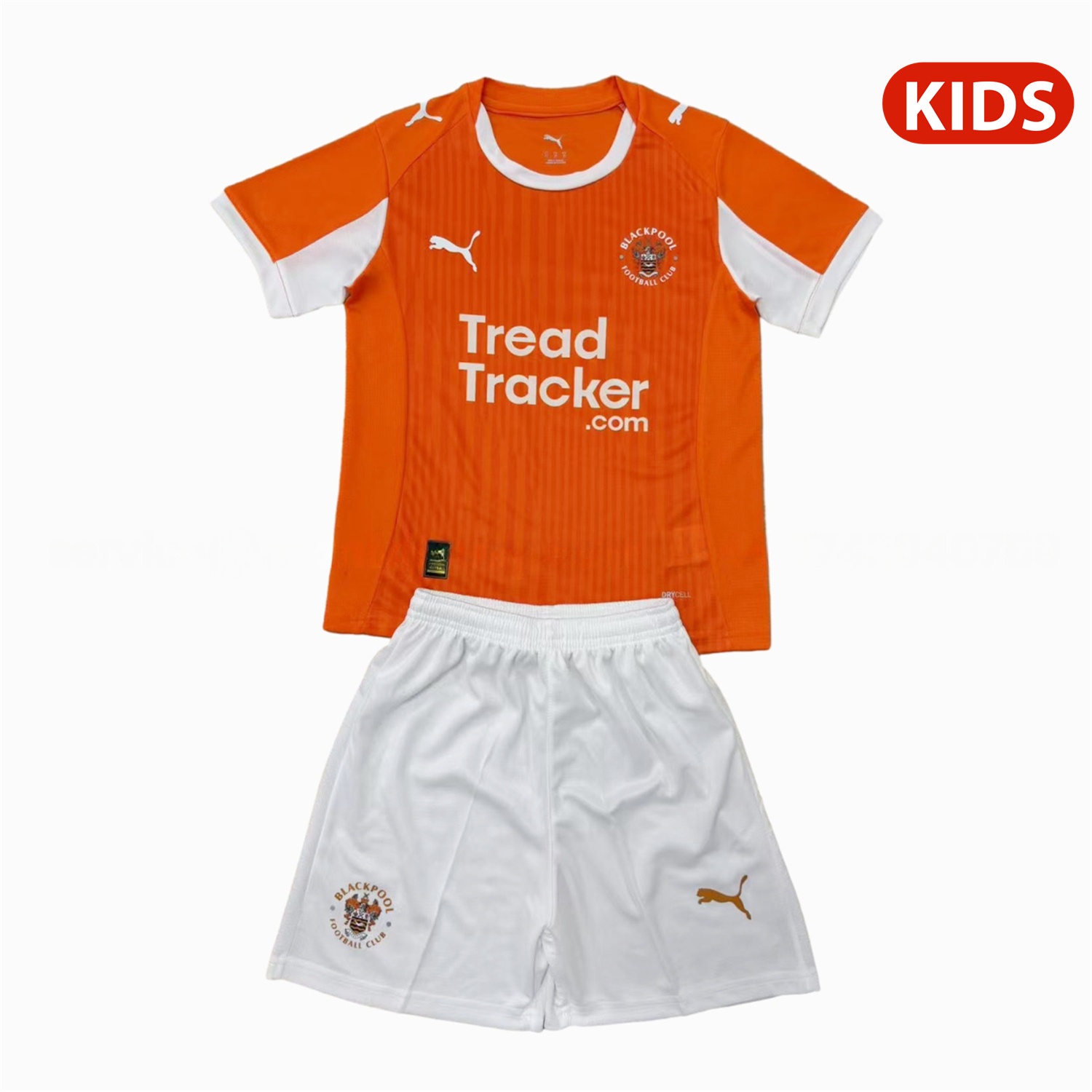 Blackpool 25-26 Home Kids Kit - UnitedFutballJersey