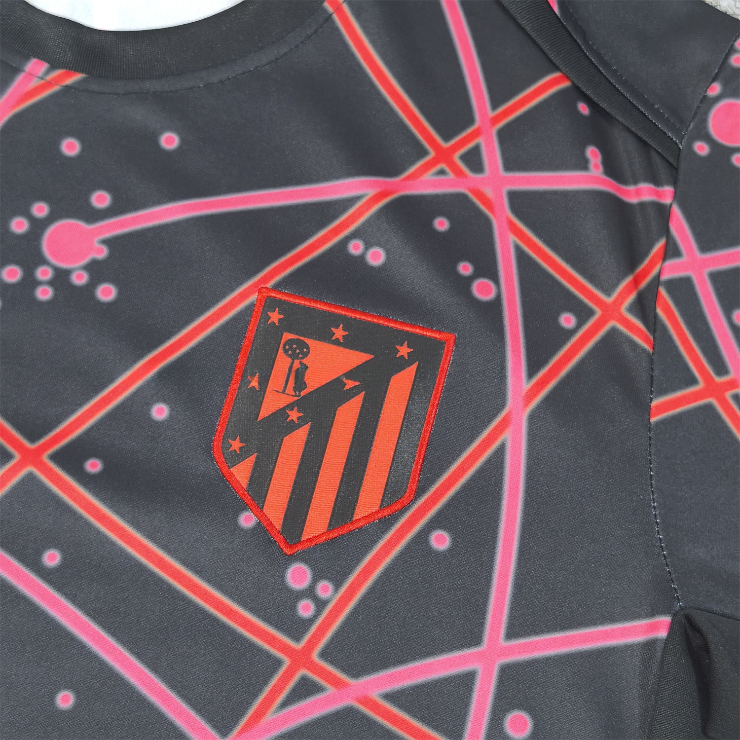 Atlético Madrid 25-26 Purple And Black Training Jersey - Fans Version - UnitedFutballJersey