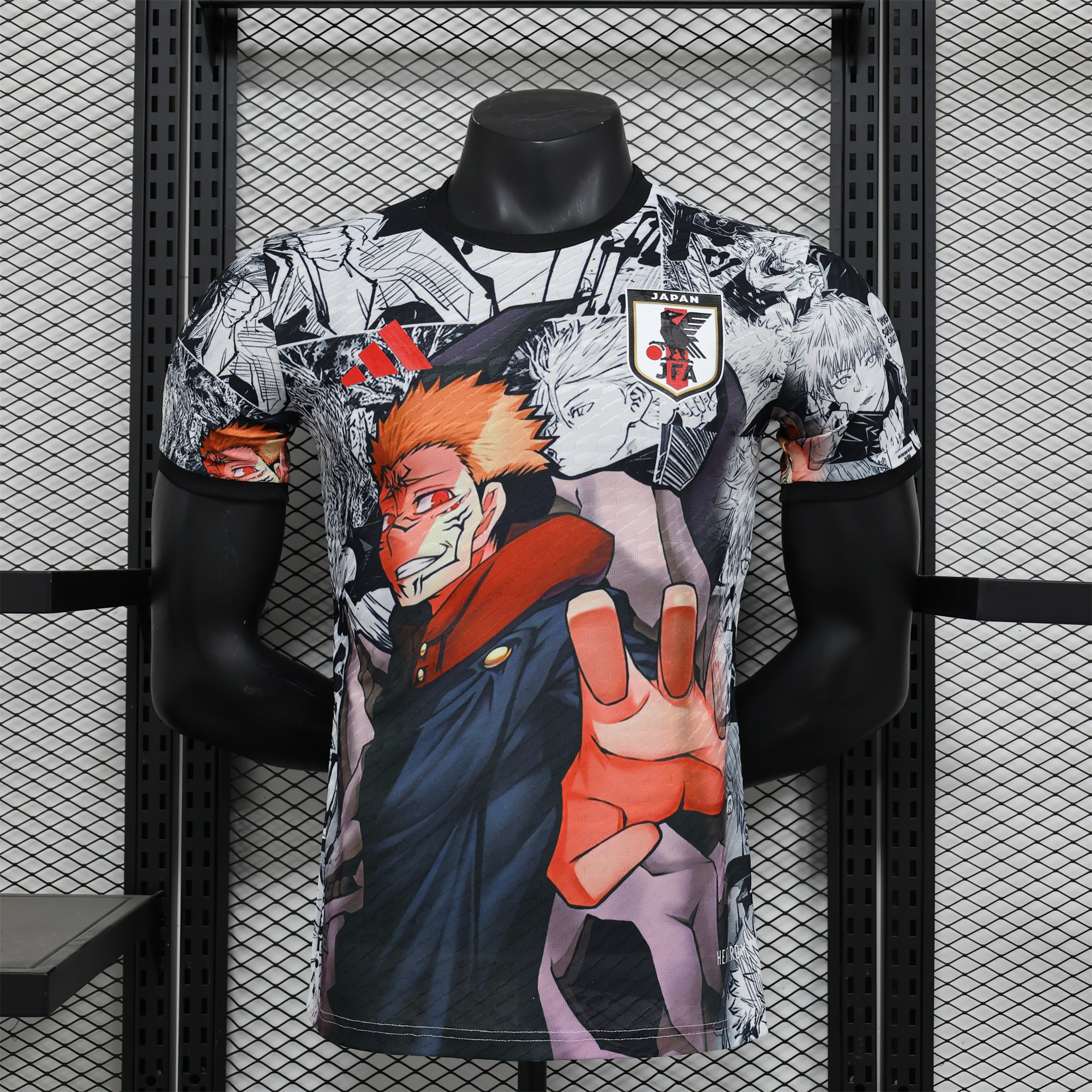 Japan 2024 Jujutsu Kaisen Itadori Yuji Special Edition Jersey - Player Version - UnitedFutballJersey