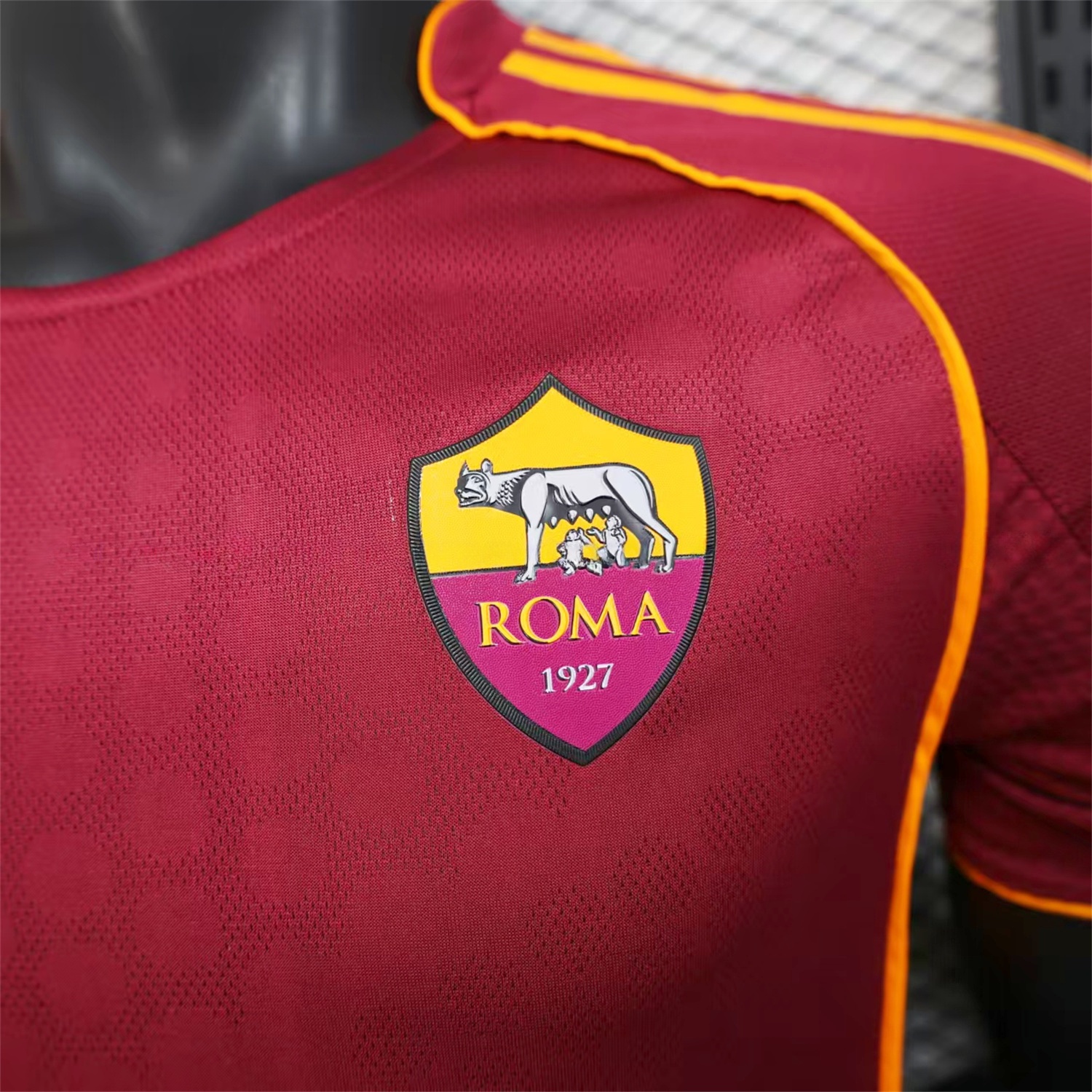 AS Roma 25-26 Home Unsponsored Jersey - Player Version - UnitedFutballJersey