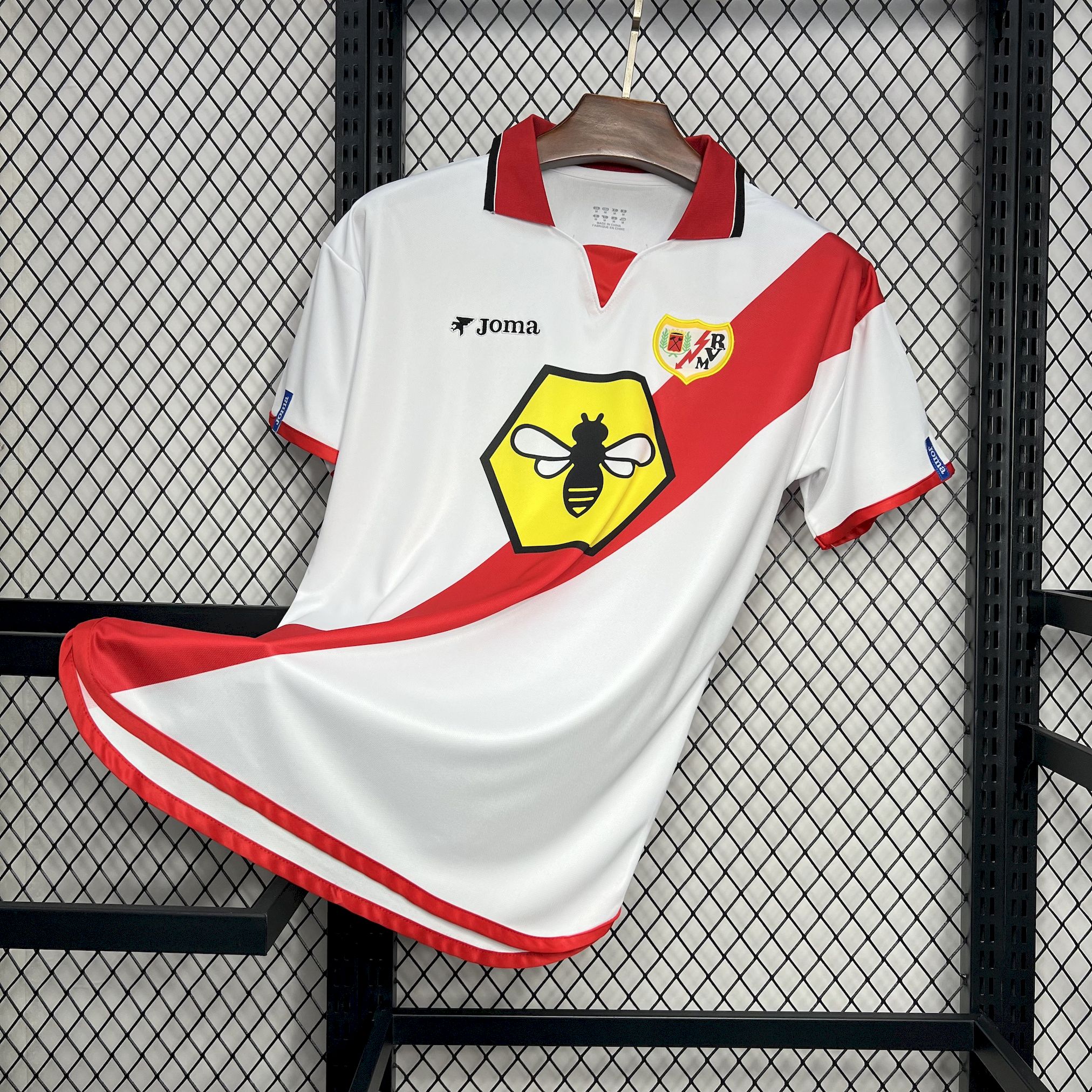 Retro Rayo Vallecano 2001-02 Home Jersey - UnitedFutballJersey