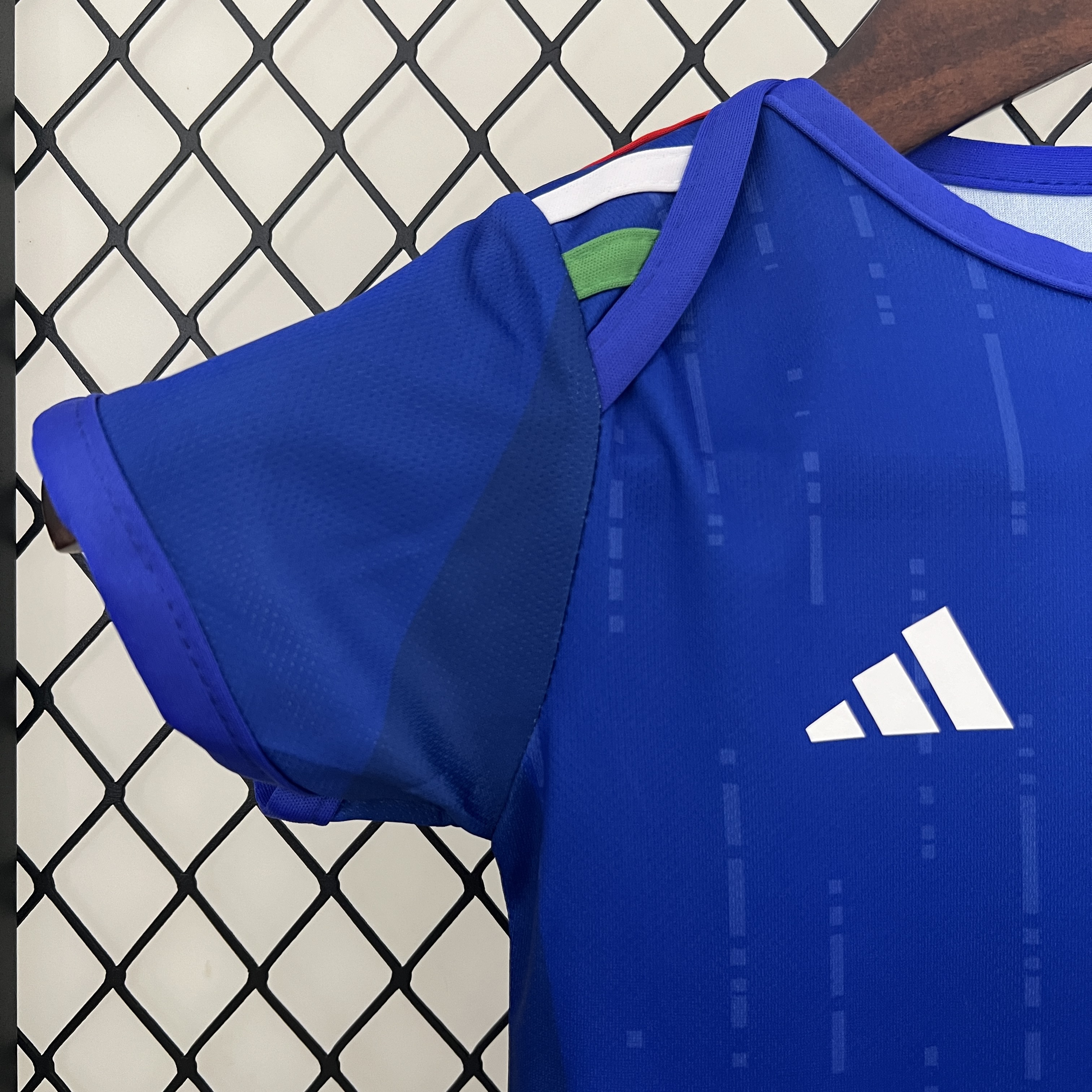 Italy 2024 Home Baby Crawling Suit - UnitedFutballJersey