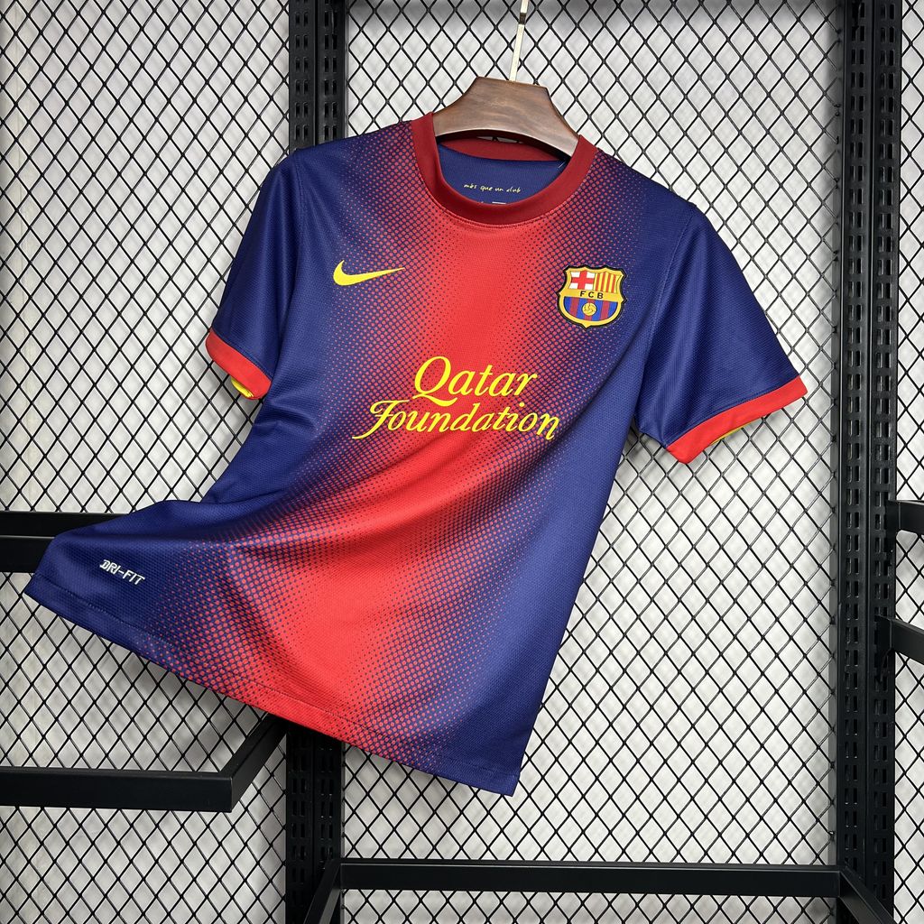 Retro Barcelona 12-13 Home Stadium Jersey - UnitedFutballJersey