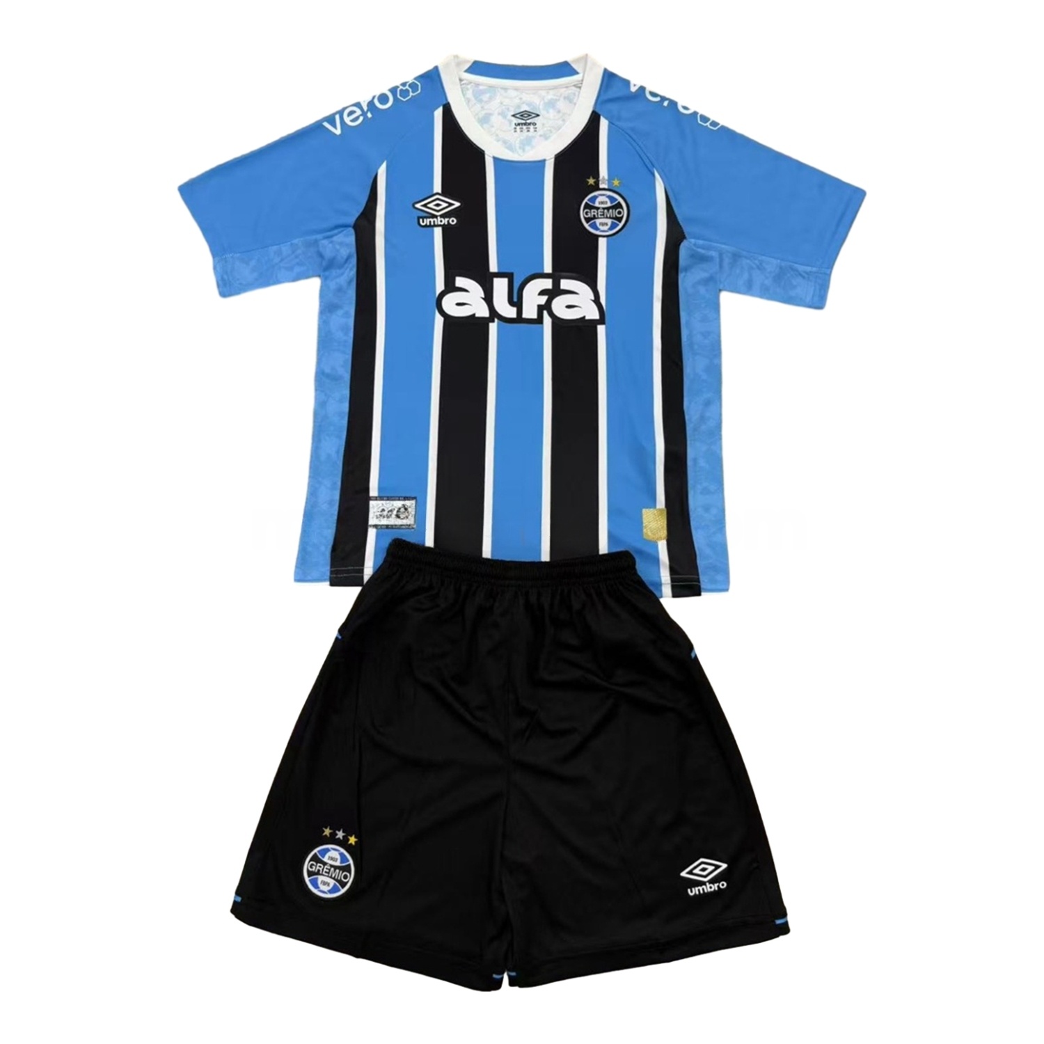 Gremio 25-26 Home Men's Adult Jersey Set - Fans Version - UnitedFutballJersey