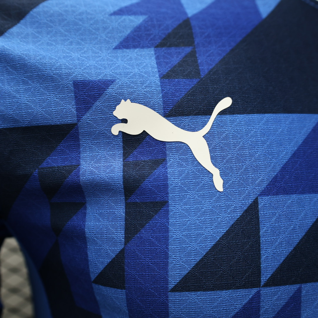 Al Hilal Riyadh Crescent 24-25 Home Stadium Jersey With Chest Advertisement - Player Version - UnitedFutballJersey