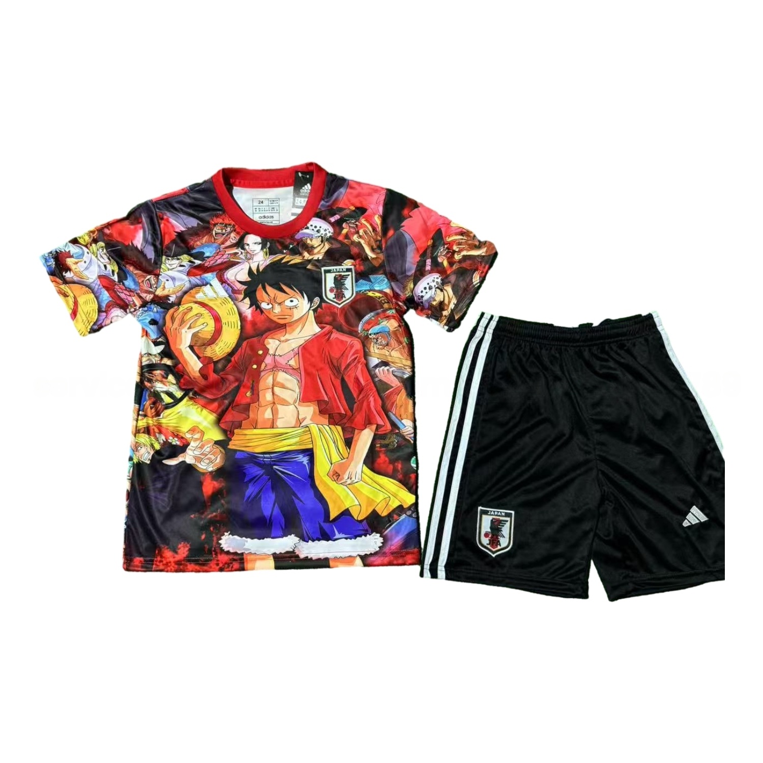 Japan 25-26 One Piece Luffy And The Crew Special Kids Kit - UnitedFutballJersey
