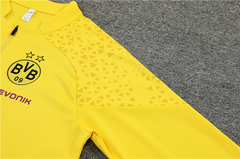 Dortmund 23-24 Long Sleeve Training Set -Yellow - UnitedFutballJersey
