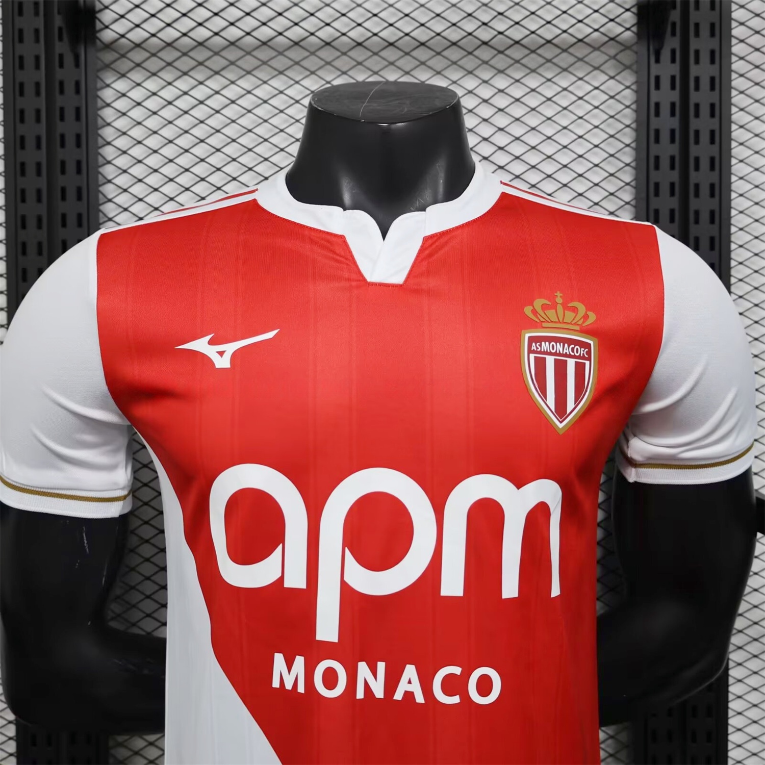 AS Monaco 25-26 Home Jersey - Player Version - UnitedFutballJersey