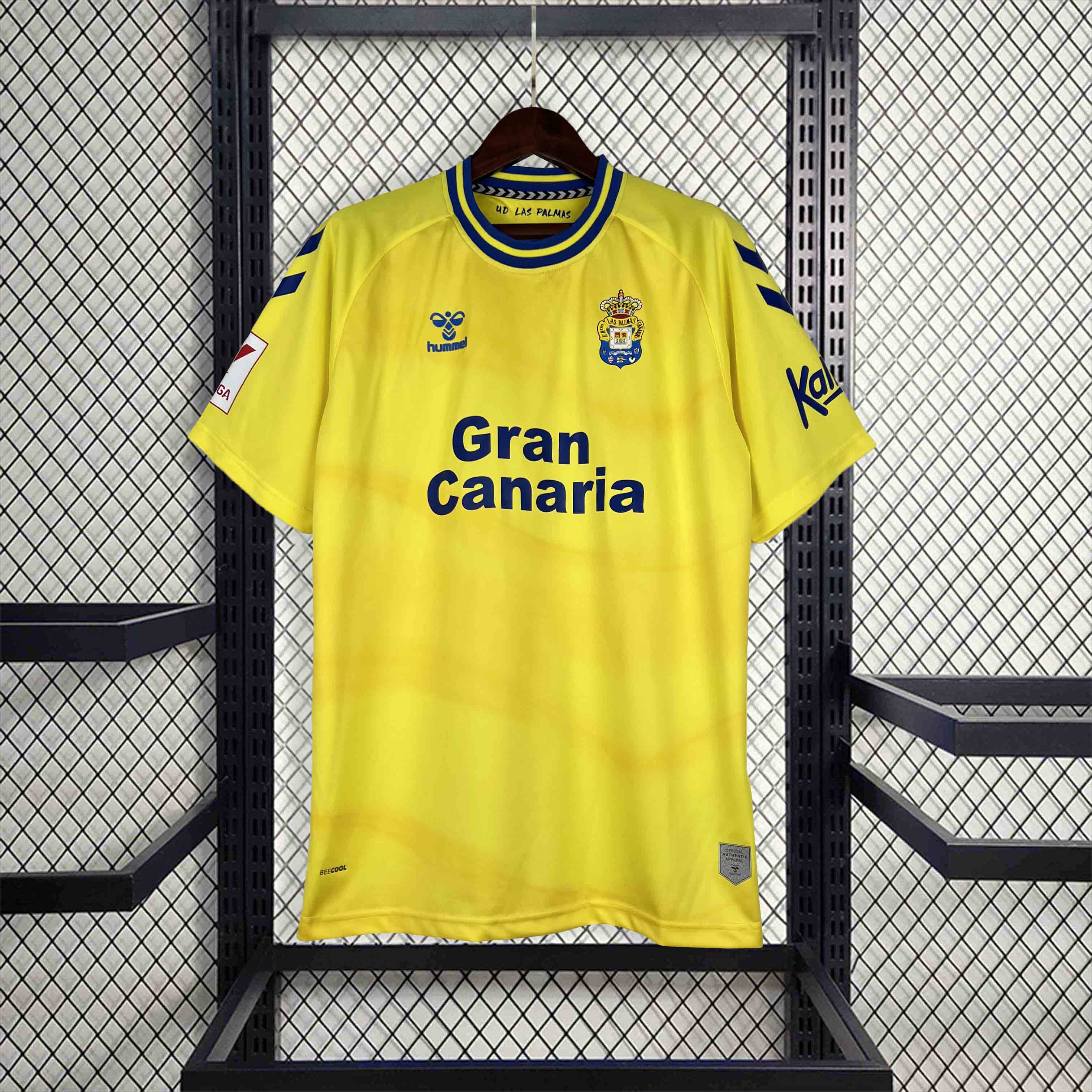 Las Palmas 23-24 Home Stadium Jersey - Fans Version - UnitedFutballJersey