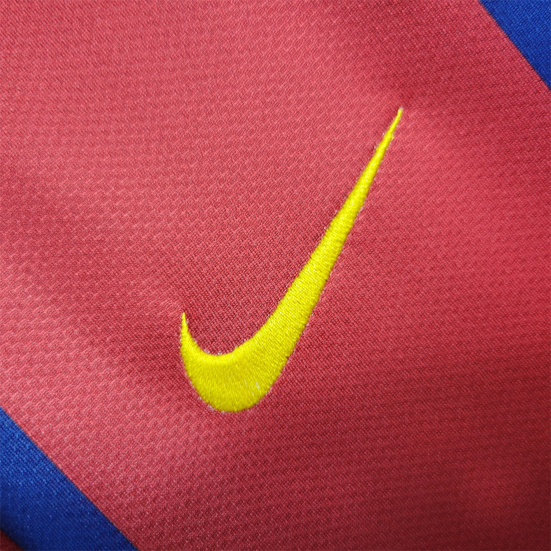Retro Barcelona 07-08 Home Stadium Jersey - UnitedFutballJersey