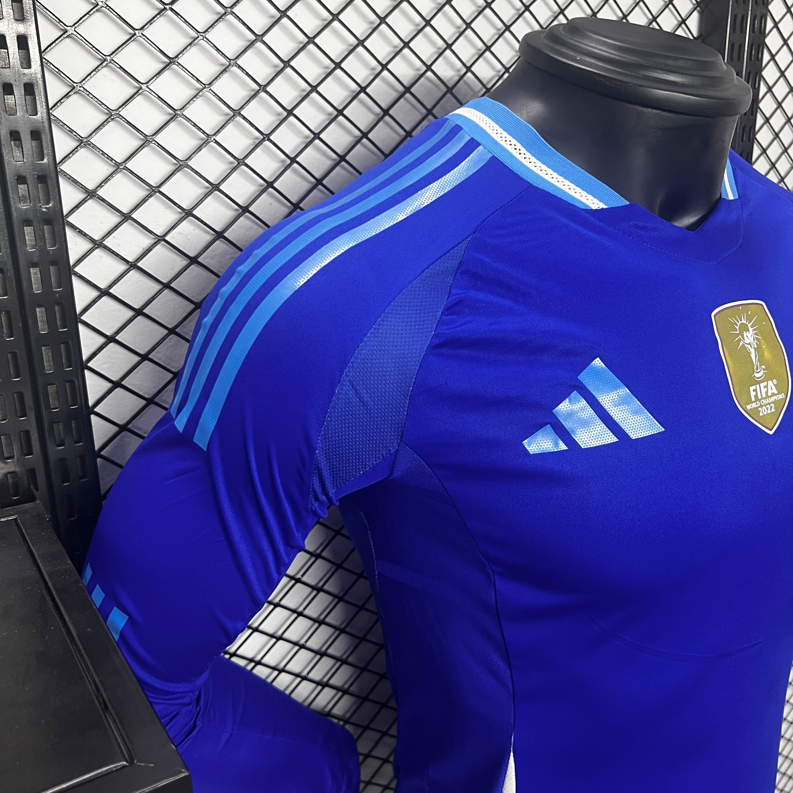 Argentina 2024 Away Long Sleeve Jersey - Player Version - UnitedFutballJersey