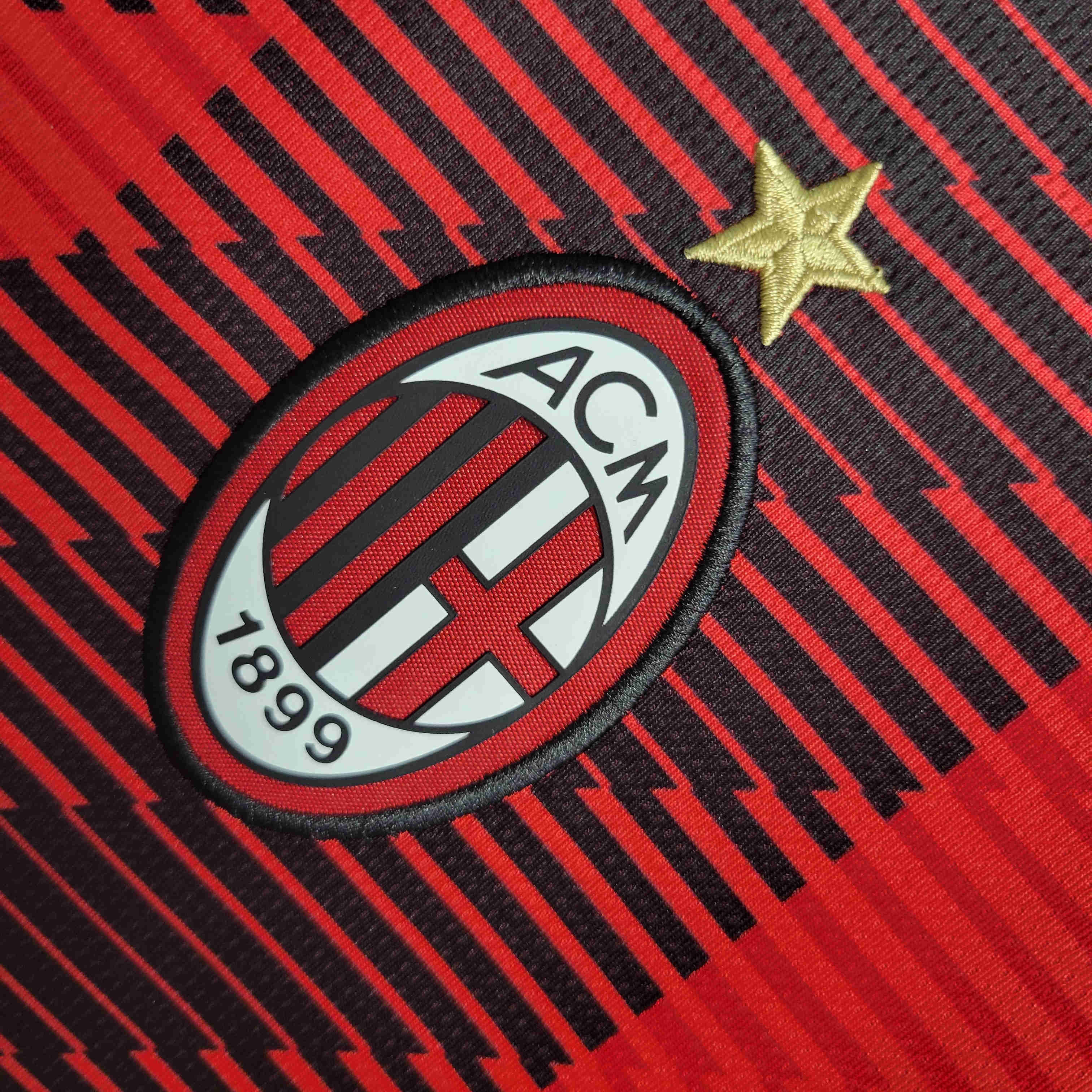 23/24 AC Milan Home Jersey - Fans Version - UnitedFutballJersey