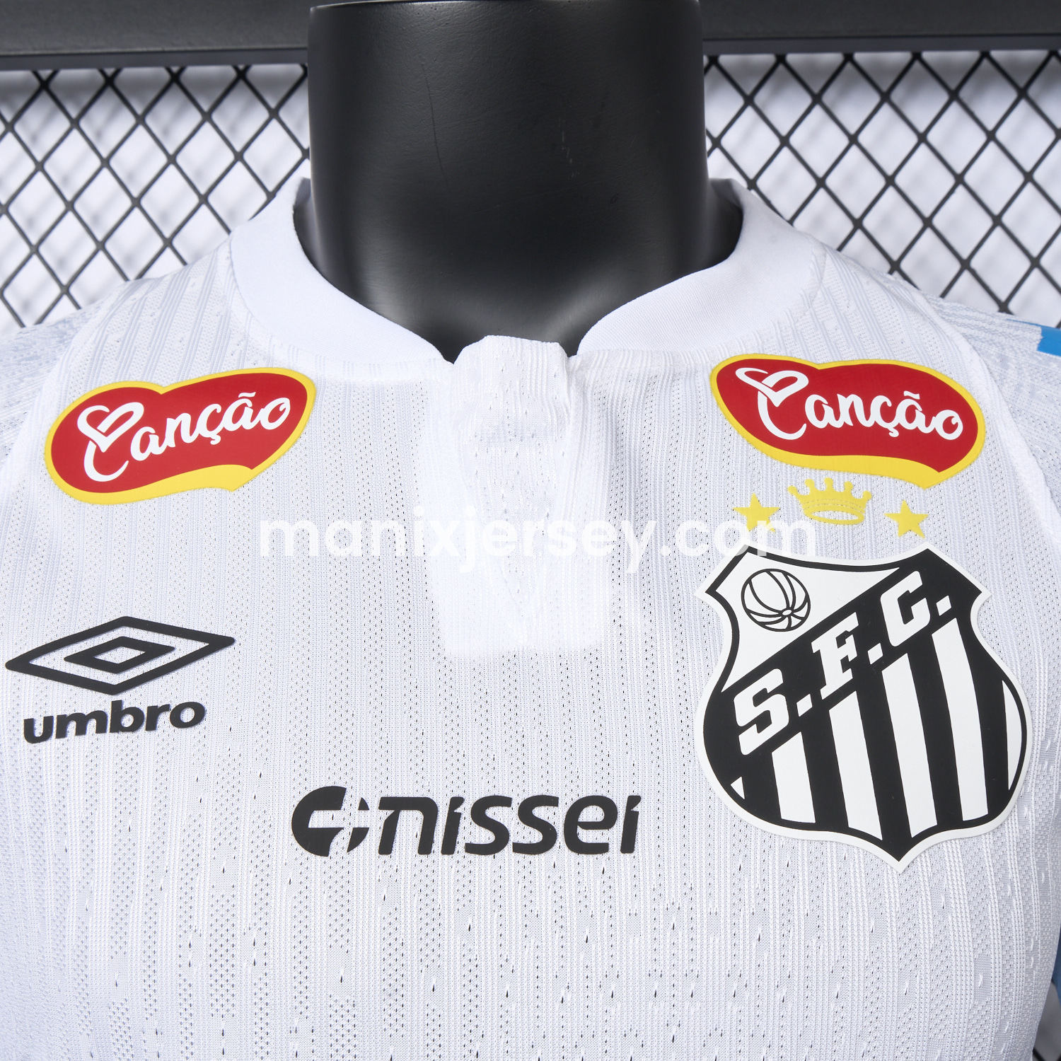 Santos 25-26 Home Jersey With Sponsors - Player Version - UnitedFutballJersey