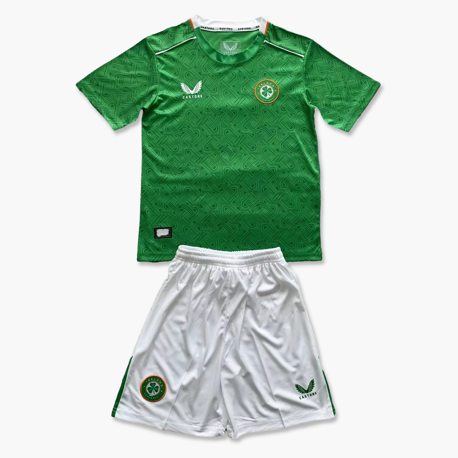Ireland 2024 Home Stadium Kids Kit - UnitedFutballJersey