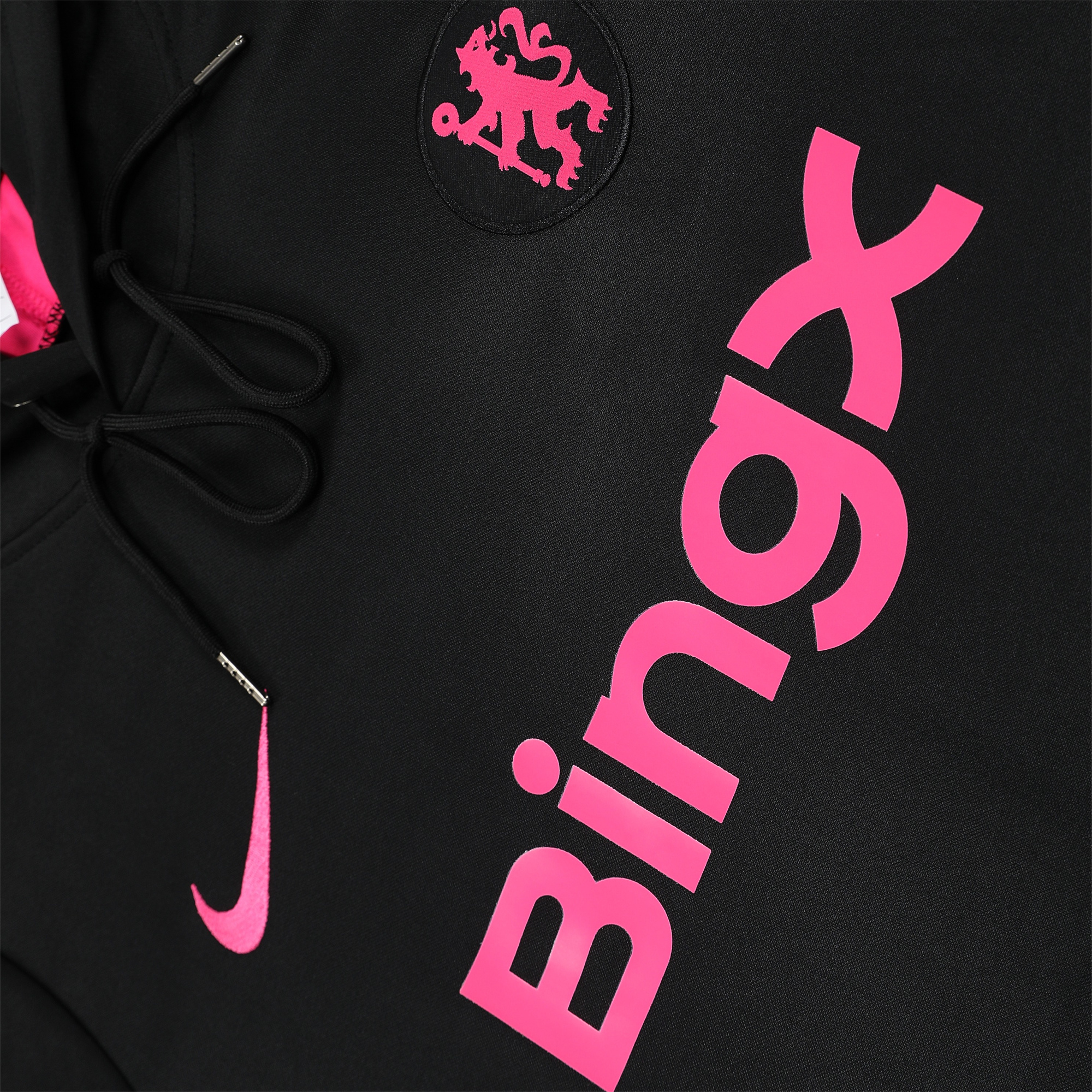 C.H.E.L.S.E.A 24-25 Training Hoodie Set - Black Hoodie and Black Pants - UnitedFutballJersey