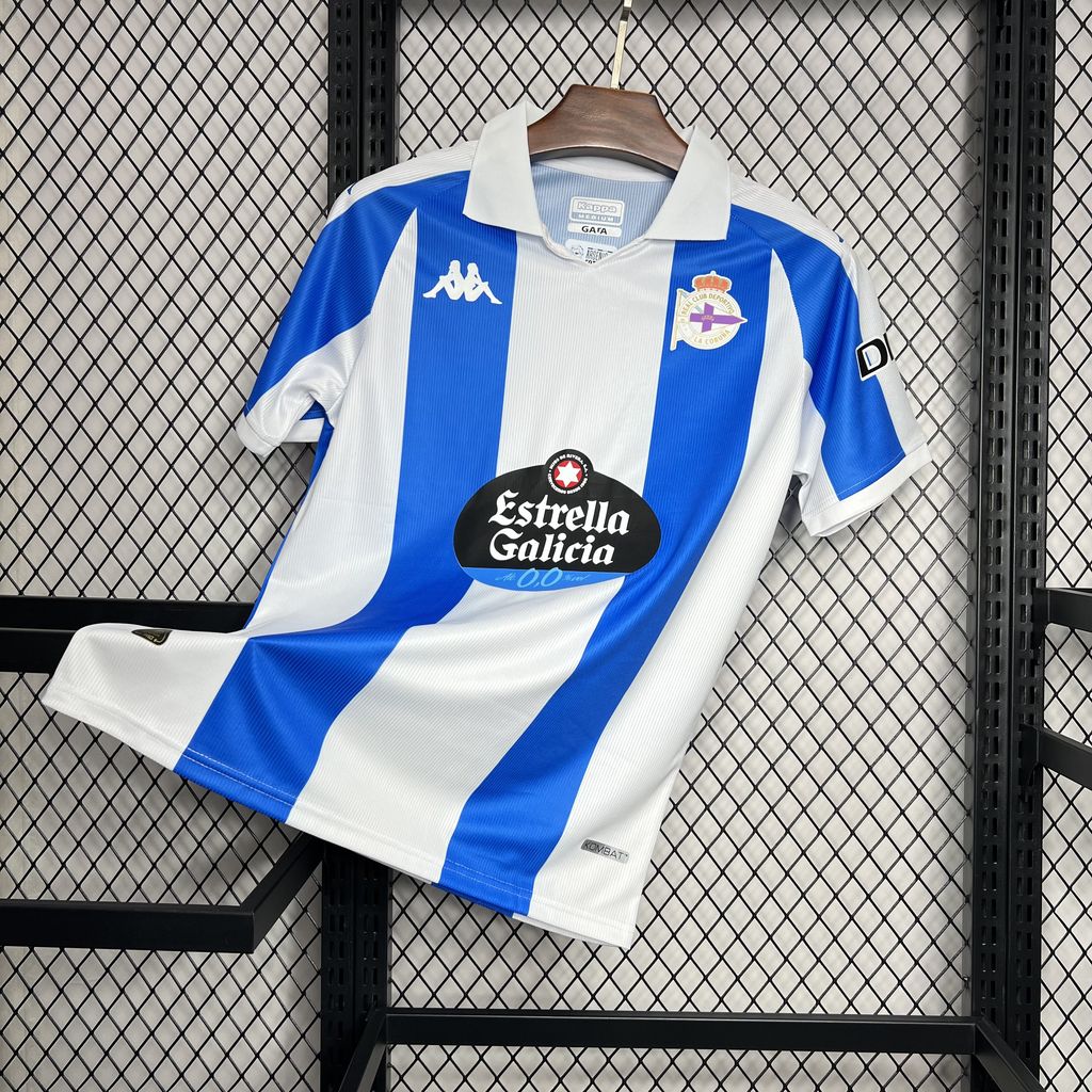 Deportivo de La Coruña 24-25 Home Stadium Jersey - Fans Version - UnitedFutballJersey