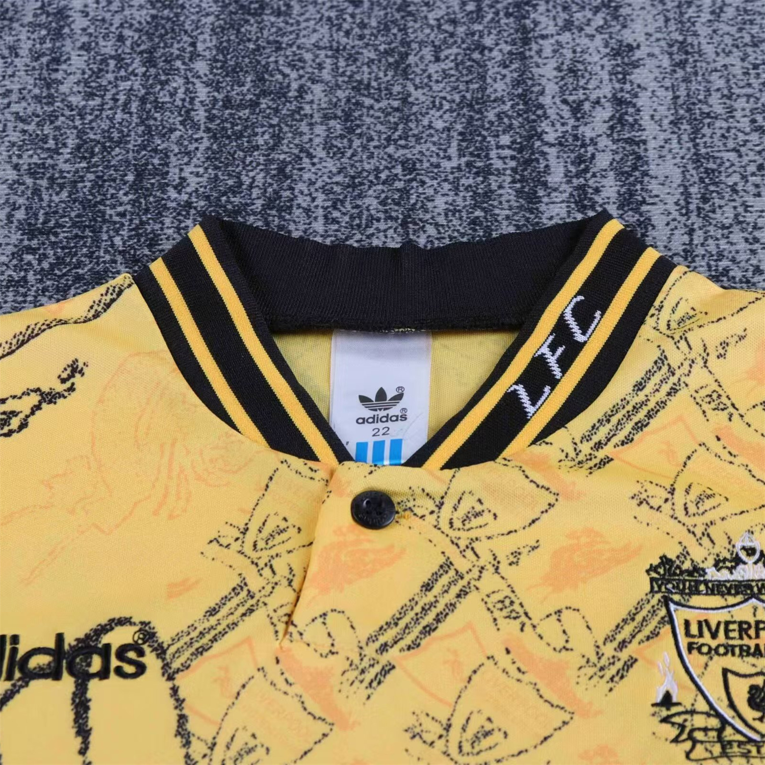 Retro Liver.pool 1994-96 Third Kids Kit - UnitedFutballJersey