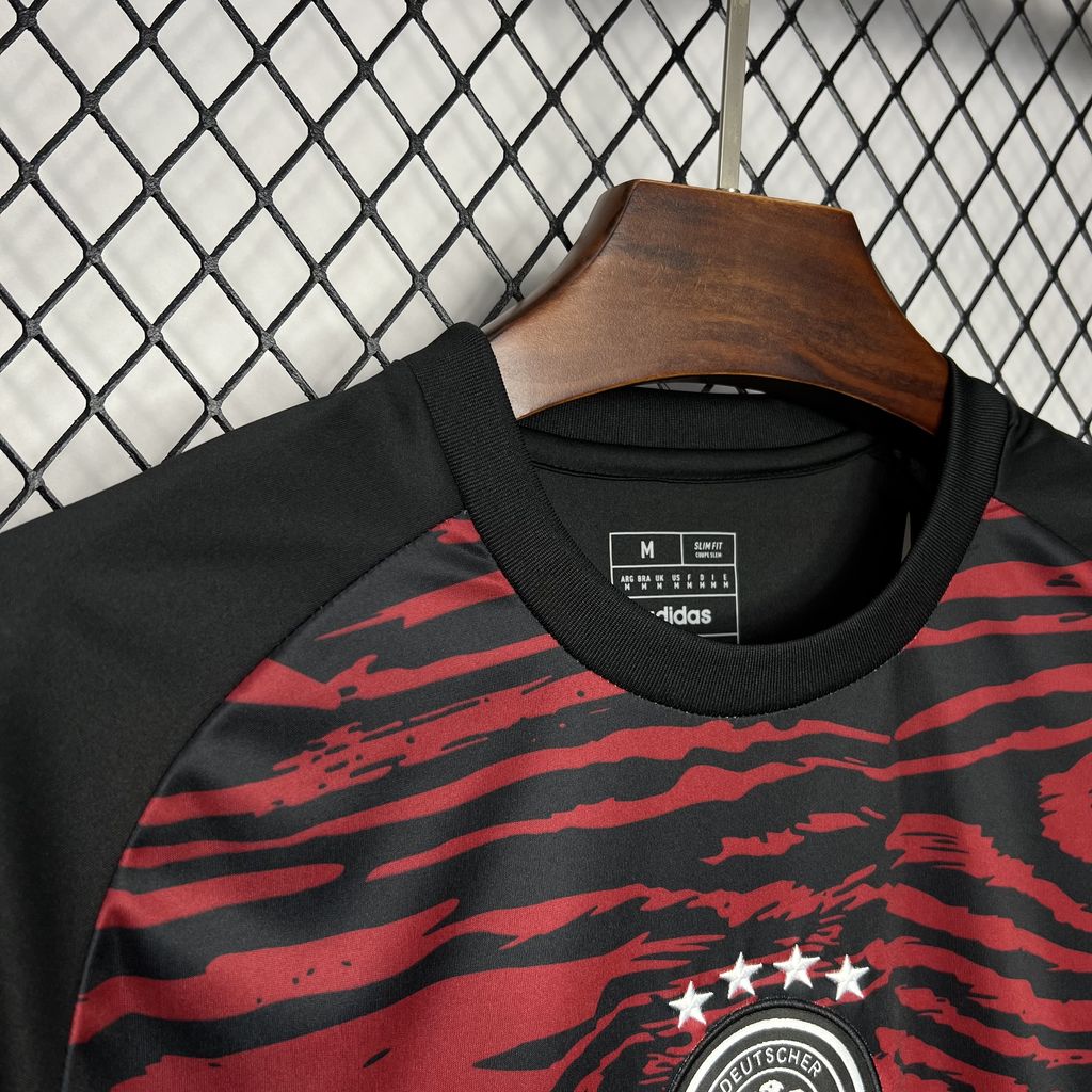 Germany 2024 Euro Red Pre-match Training Jersey - Fans Version - UnitedFutballJersey
