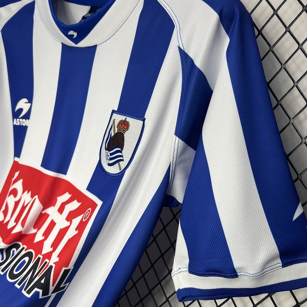 Retro Real Sociedad 2002-03 Home Jersey - UnitedFutballJersey