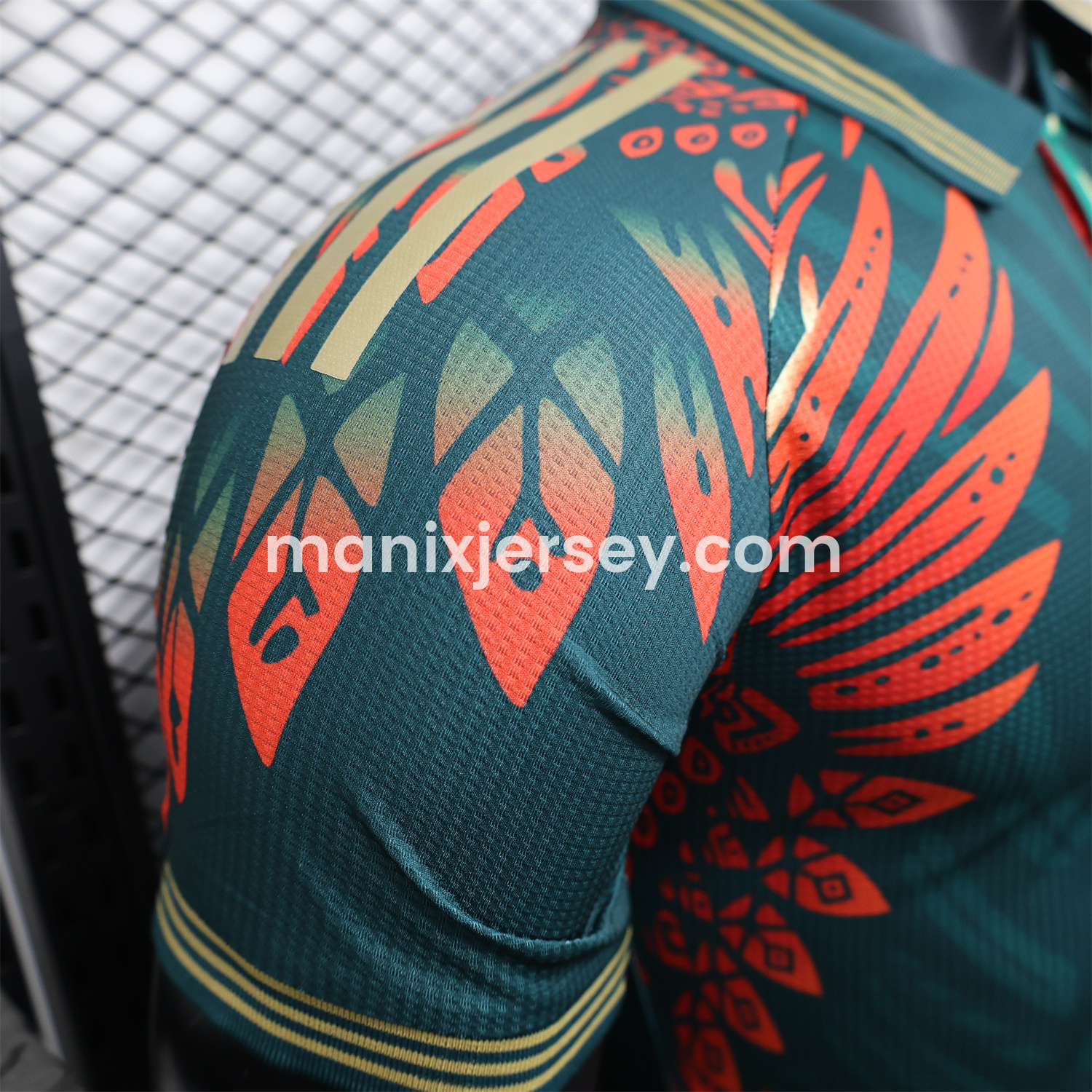 Mexico 2025 Gold Cup Green Special Edition Jersey - Player Version - UnitedFutballJersey