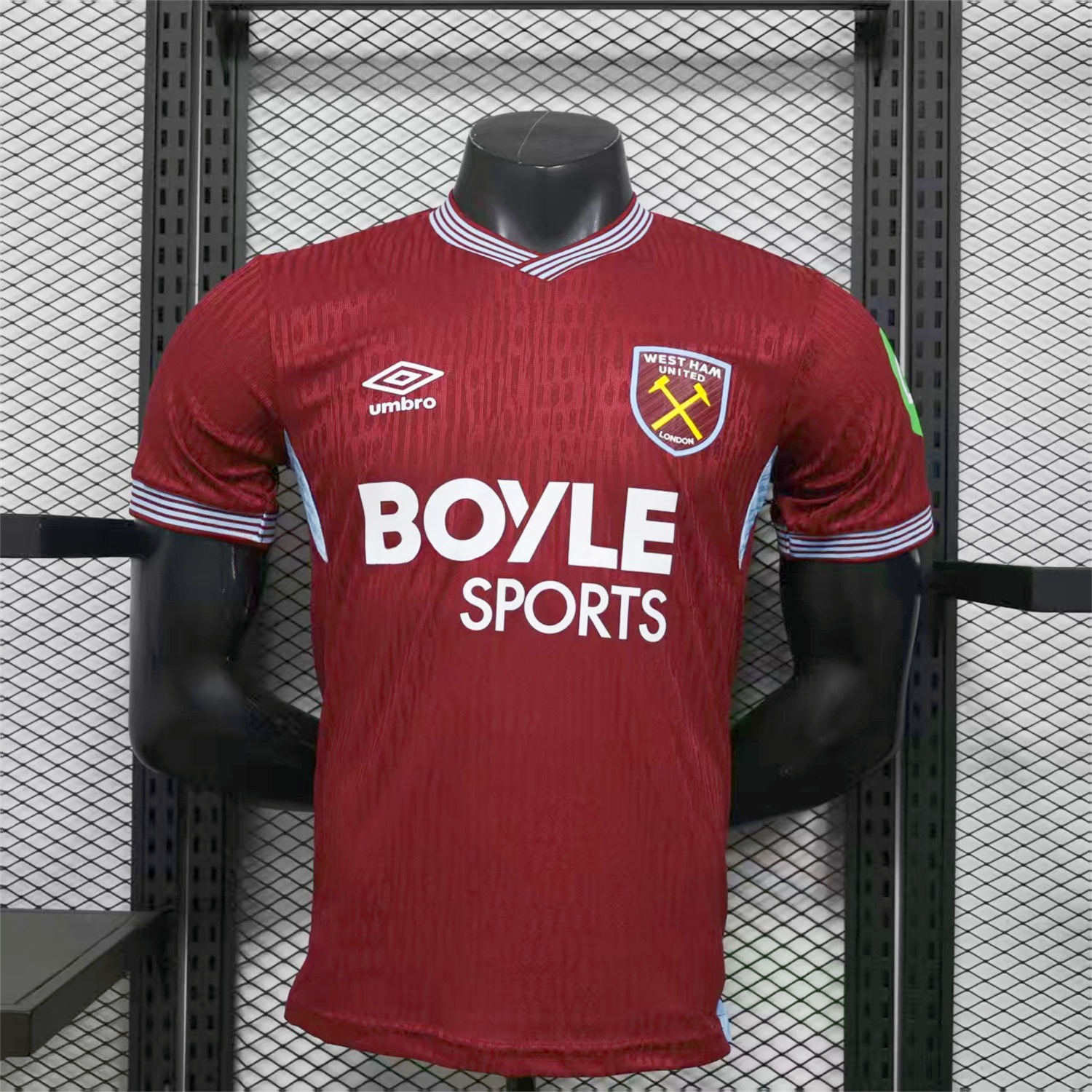 West Ham United 25-26 Home Jersey - Player Version - UnitedFutballJersey