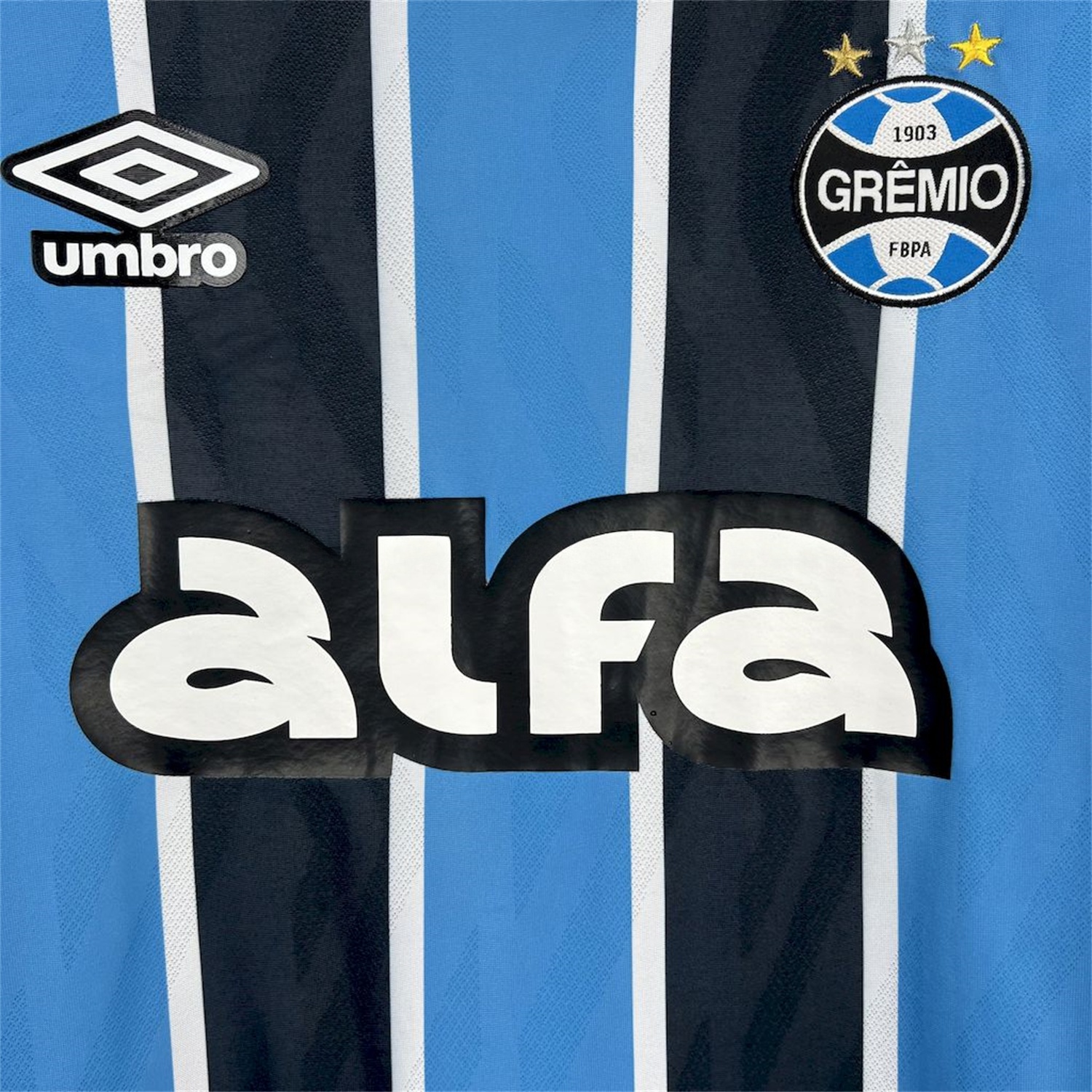 Gremio 25-26 Home Long Sleeves Jersey with Sponsor - Fans Version - UnitedFutballJersey