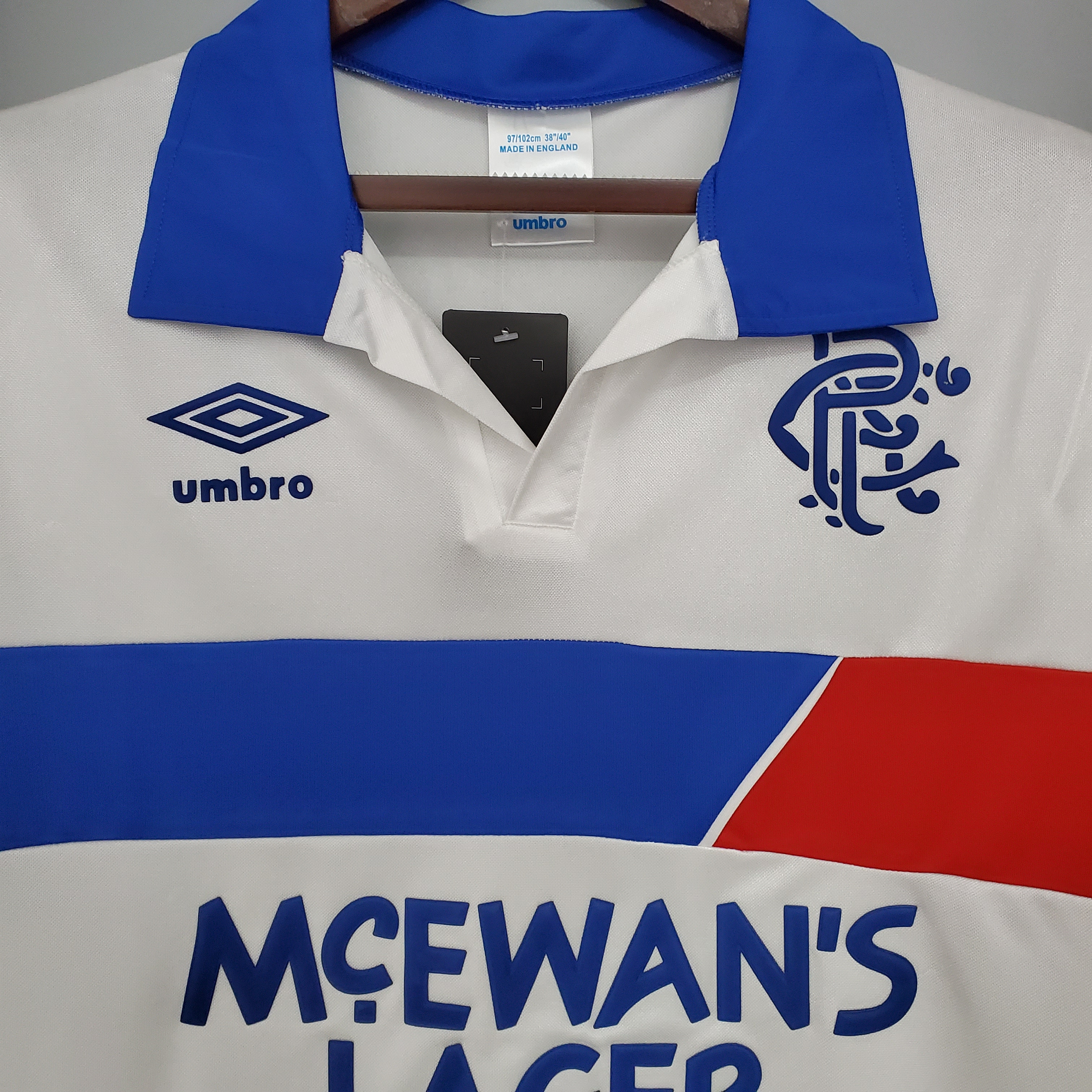 Retro Glasgow Rangers 1994 Away Stadium Jersey - UnitedFutballJersey