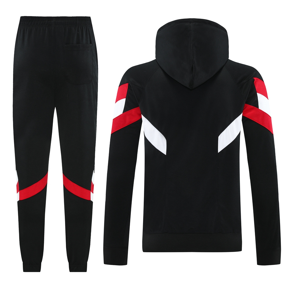 Manchester United 24-25 Originals LFSTLR Training Hoodie Set - Black - UnitedFutballJersey