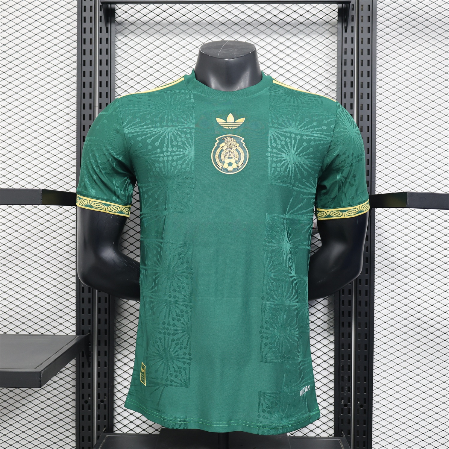 Mexico 2025 Gold Cup Special Edition Green Jersey - Player Version - UnitedFutballJersey