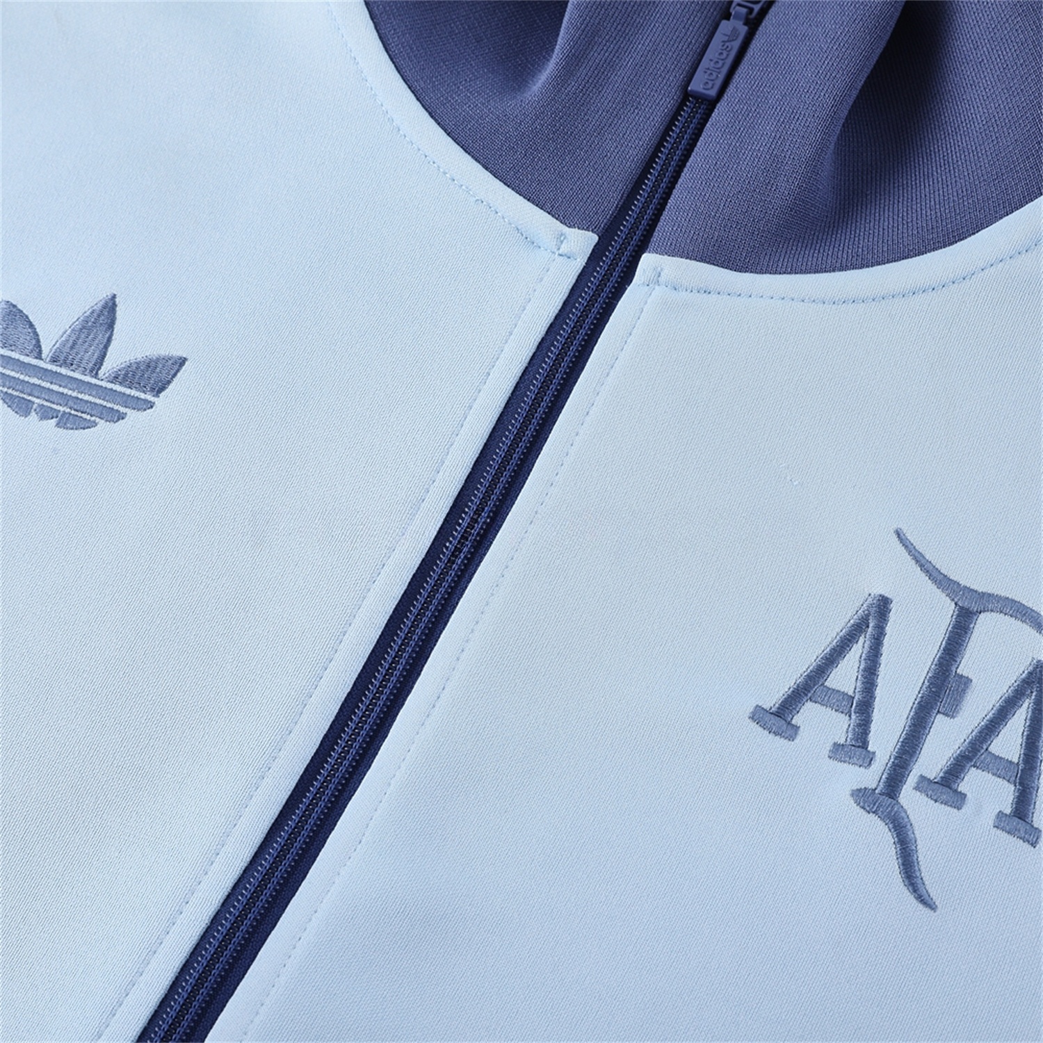 Argentina 24-25 Throwback Jacket Training Tracksuit - Light Blue Jackets & Blue Pants - UnitedFutballJersey